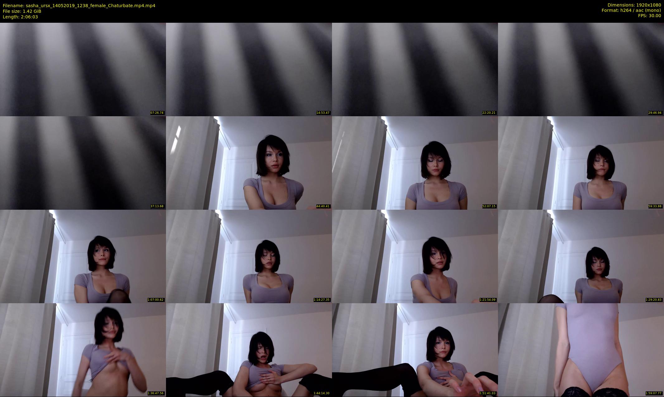 sasha_ursx — 127 minute Chaturbate female cam show recording, 1080p, May 14, 2019