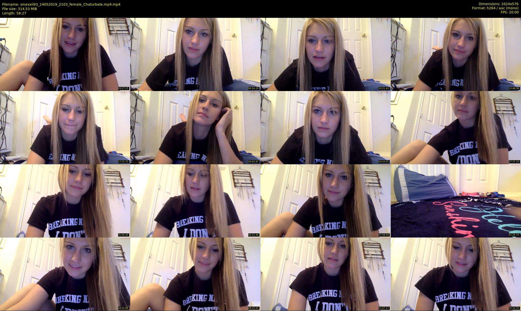 smexxii93 — 59 minute Chaturbate female cam show recording, 480p, May 14, 2019
