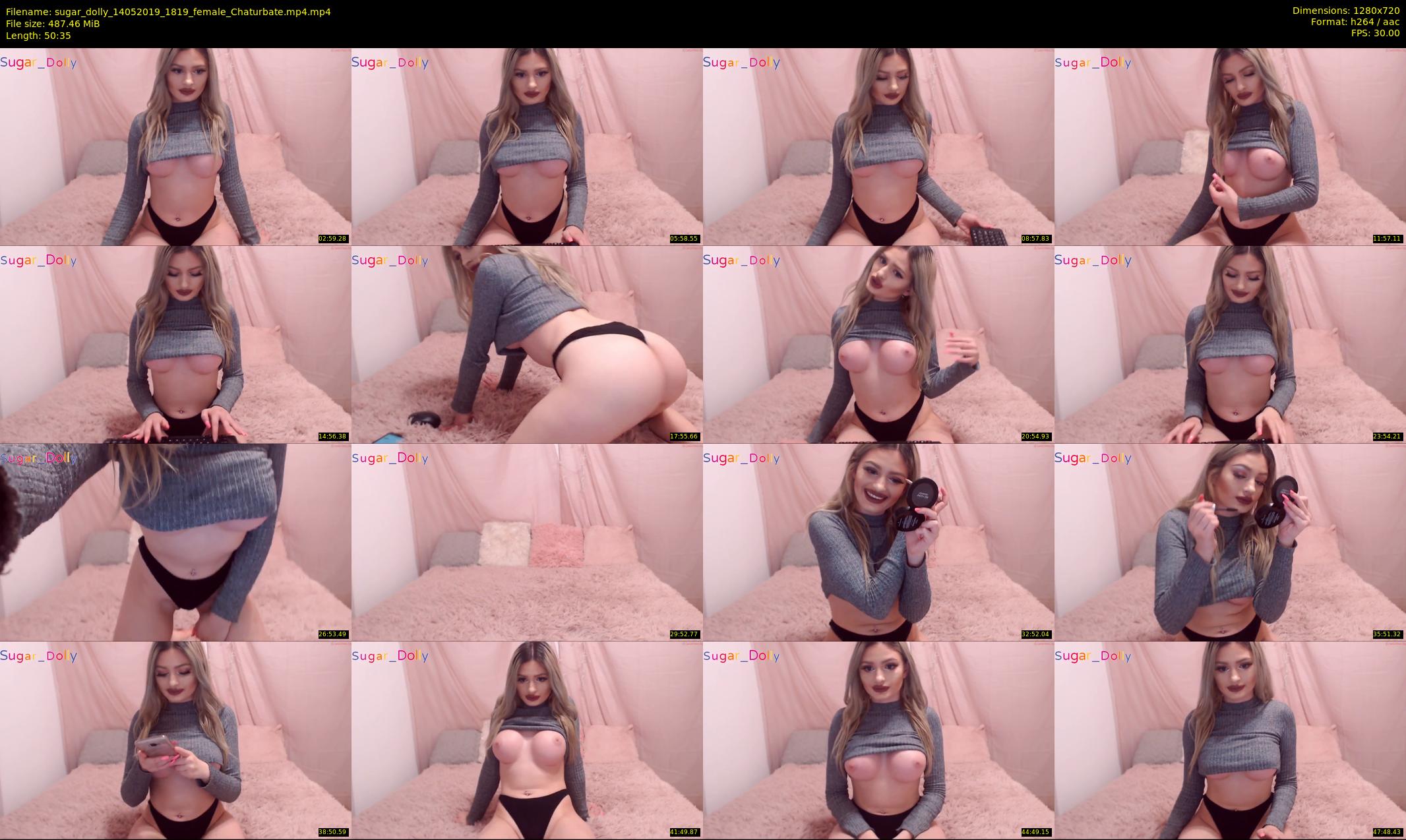 sugar_dolly — 51 minute Chaturbate female cam show recording, 720p, May 14, 2019