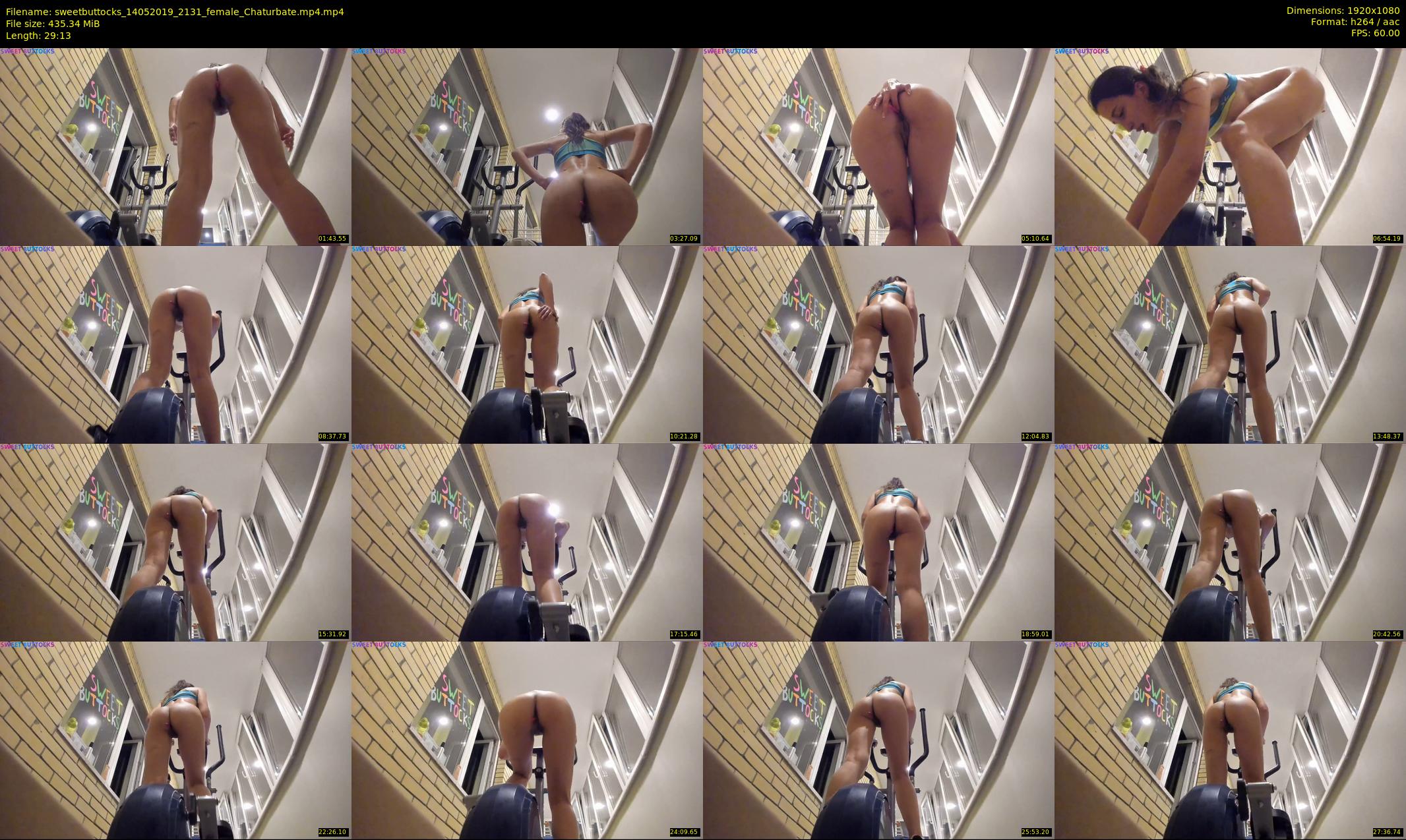 sweetbuttocks — 30 minute Chaturbate female cam show recording, 1080p, May 14, 2019