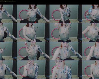 temptingfox — 9 minute Chaturbate female cam show recording, 480p, May 15, 2019