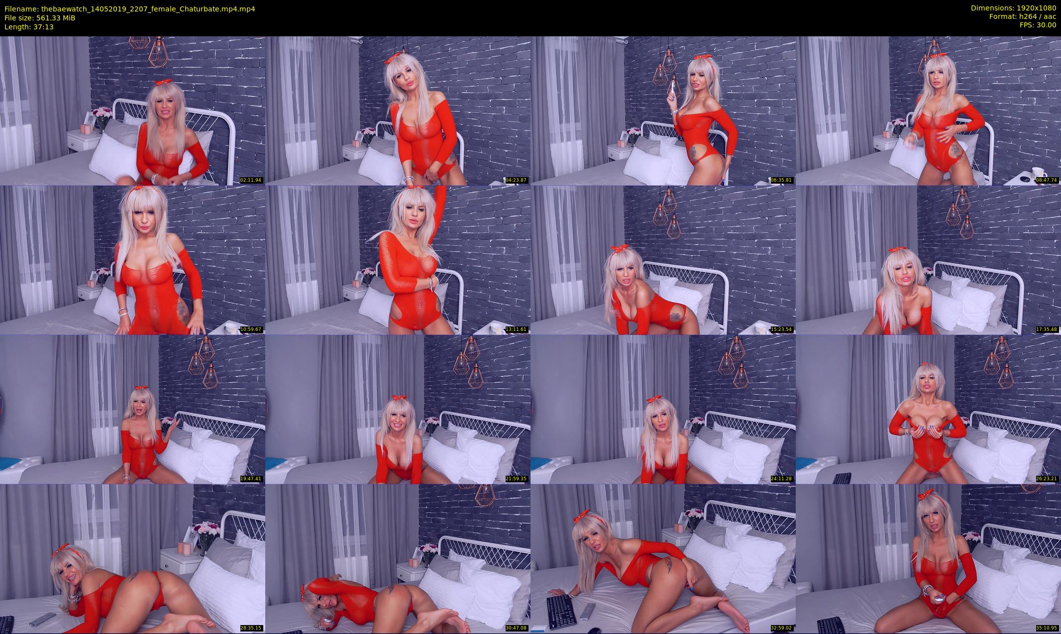 thebaewatch — 38 minute Chaturbate female cam show recording, 1080p, May 14, 2019
