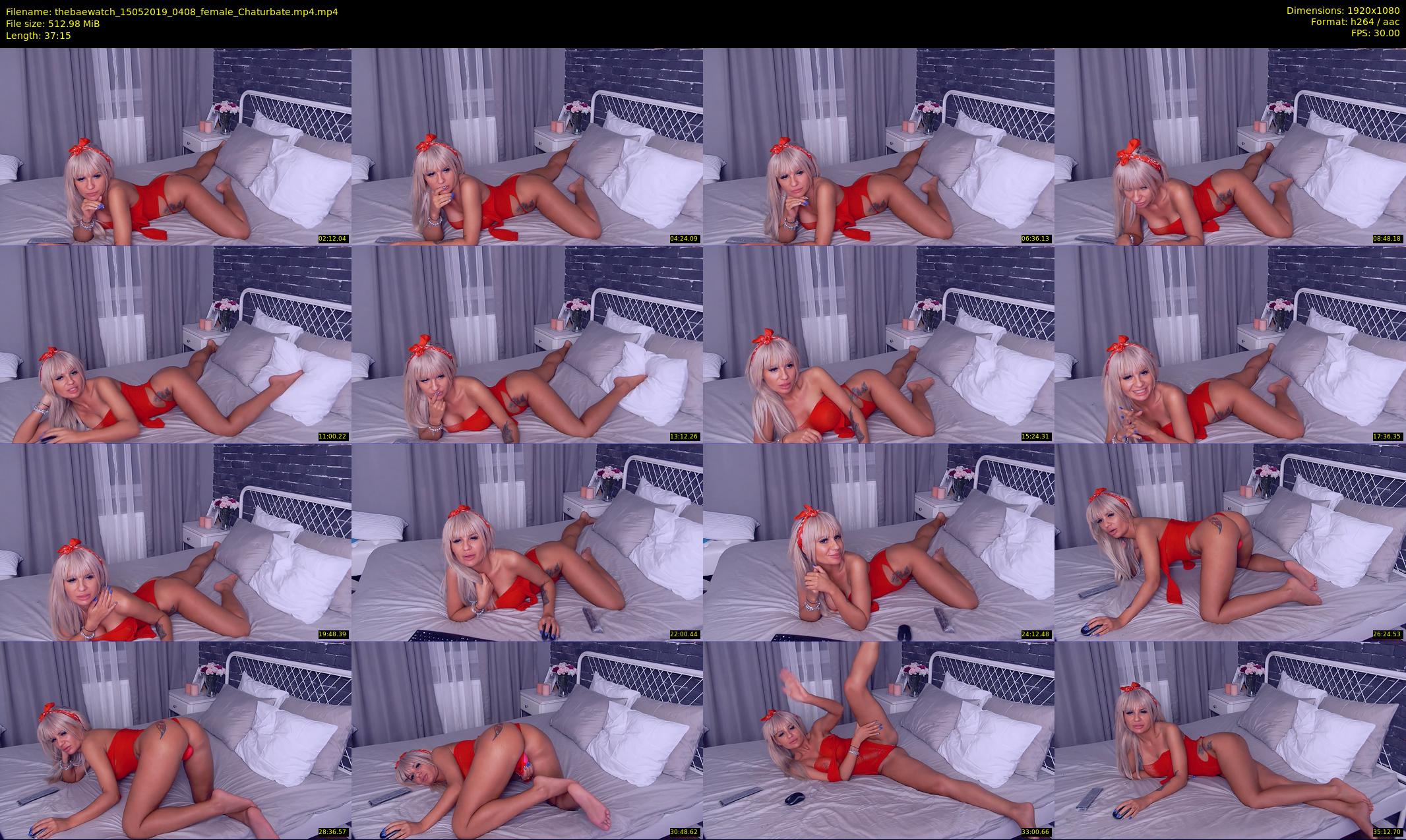 thebaewatch — 38 minute Chaturbate female cam show recording, 1080p, May 15, 2019