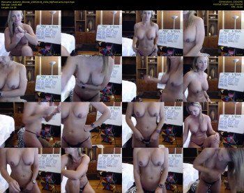 Autumn_Blonde — 15 minute MyFreeCams cam show recording, SD, May 15, 2019