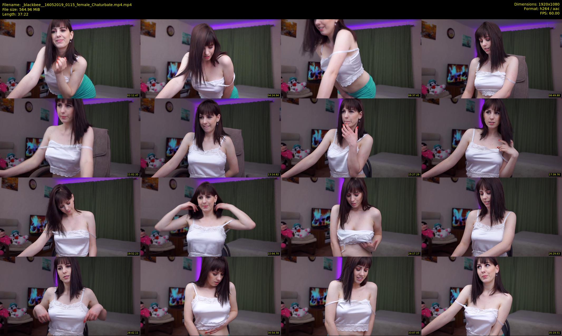 _blackbee_ — 38 minute Chaturbate female cam show recording, 1080p, May 16, 2019