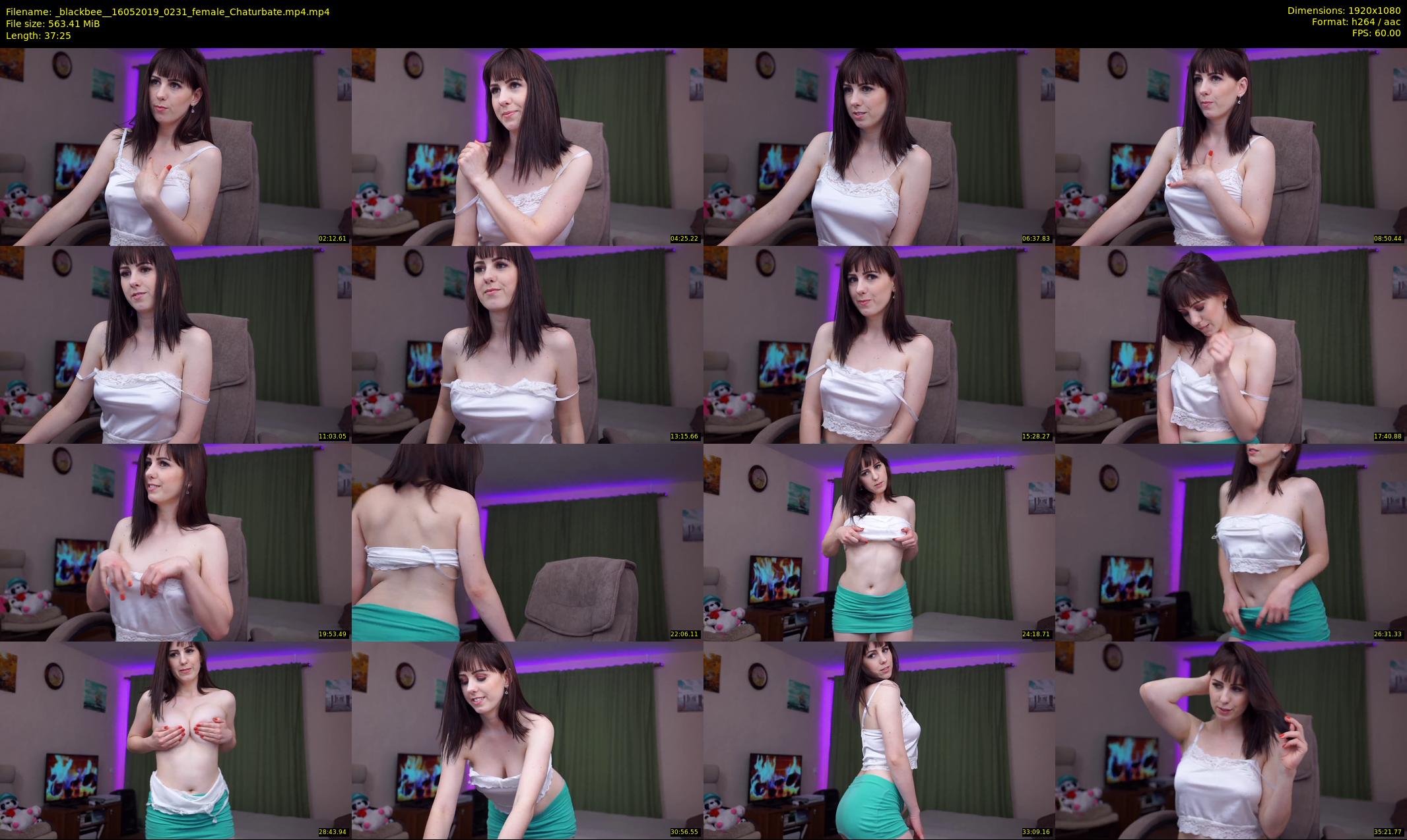 _blackbee_ — 38 minute Chaturbate female cam show recording, 1080p, May 16, 2019