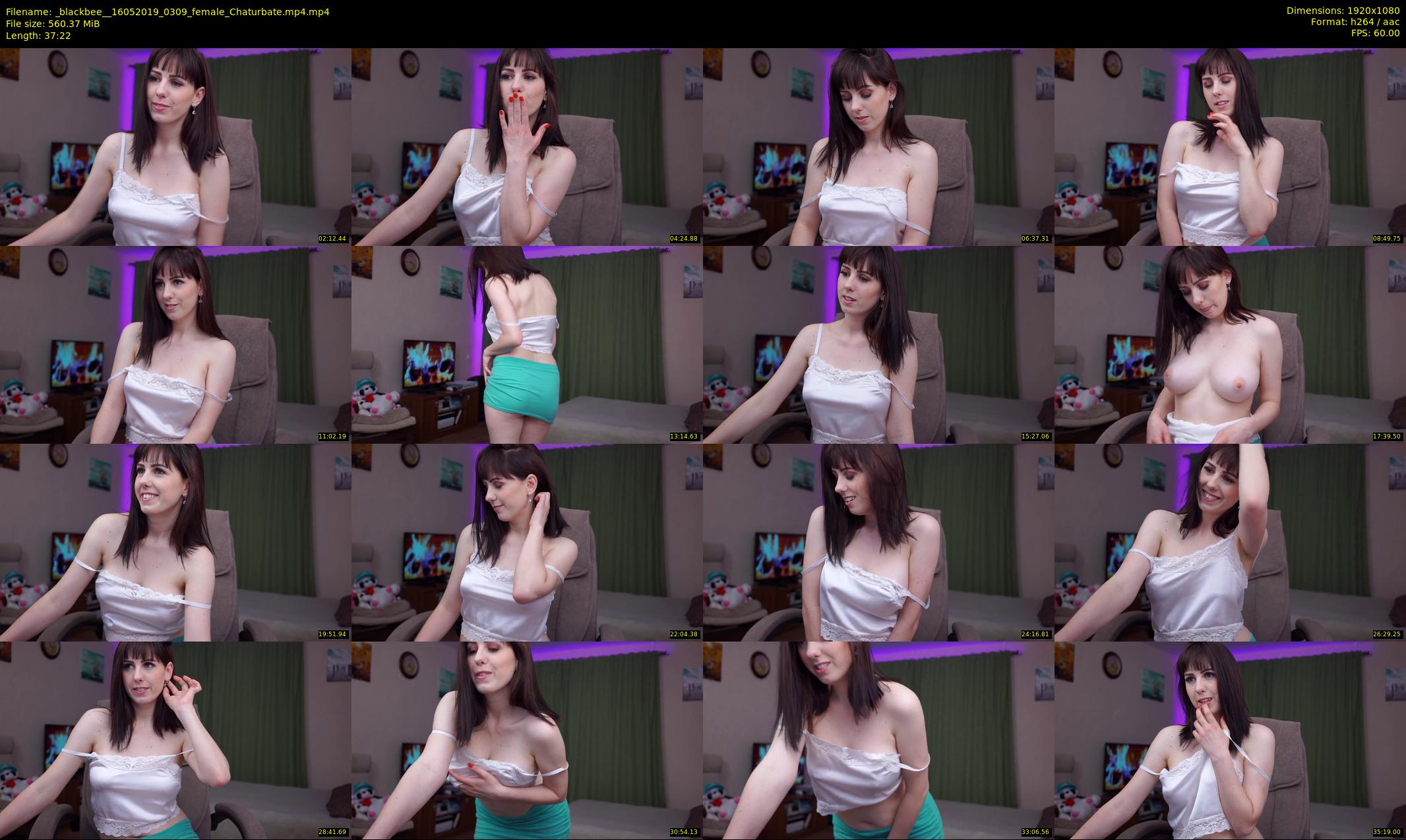 _blackbee_ — 38 minute Chaturbate female cam show recording, 1080p, May 16, 2019