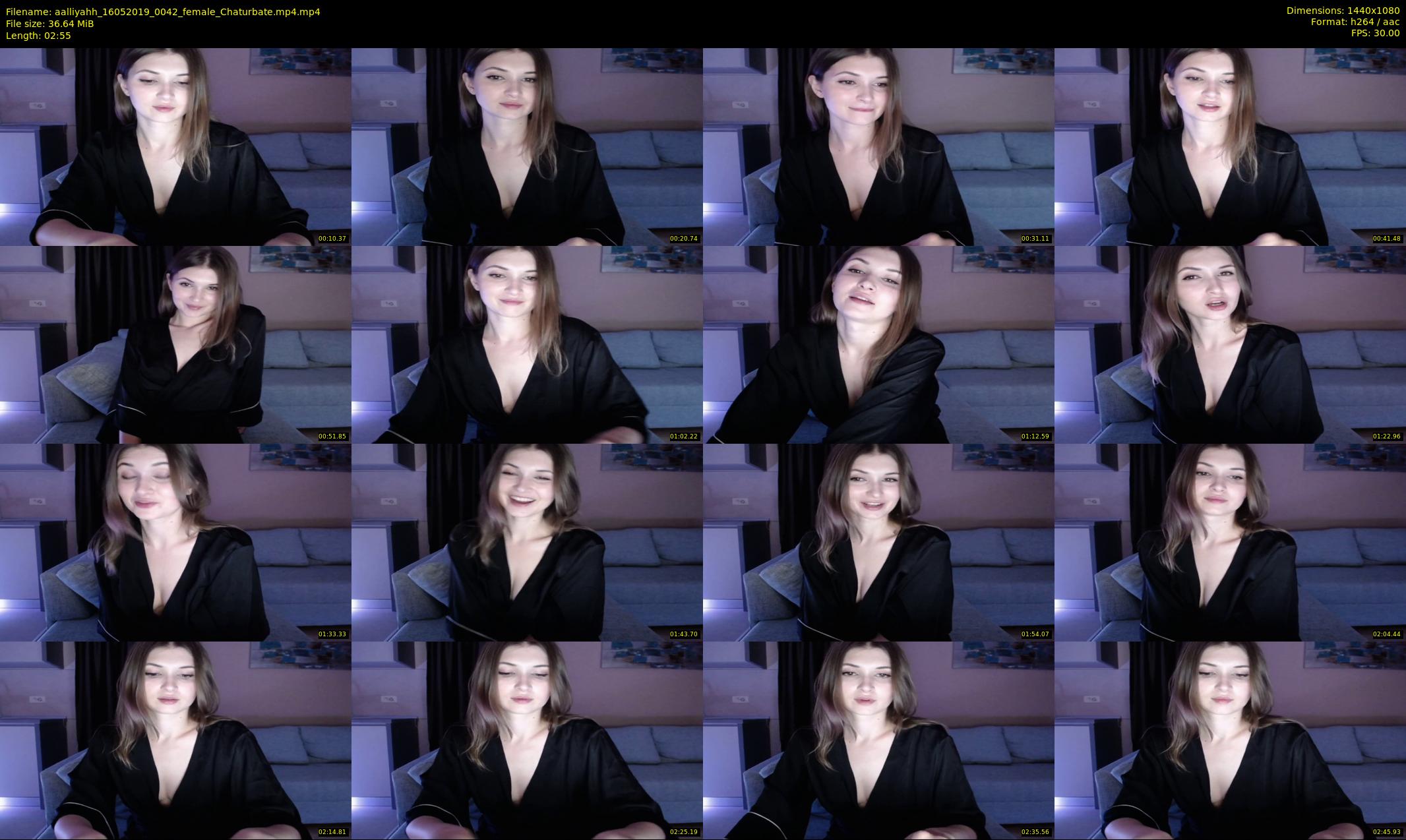 aalliyahh — 3 minute Chaturbate female cam show recording, 1080p, May 16, 2019