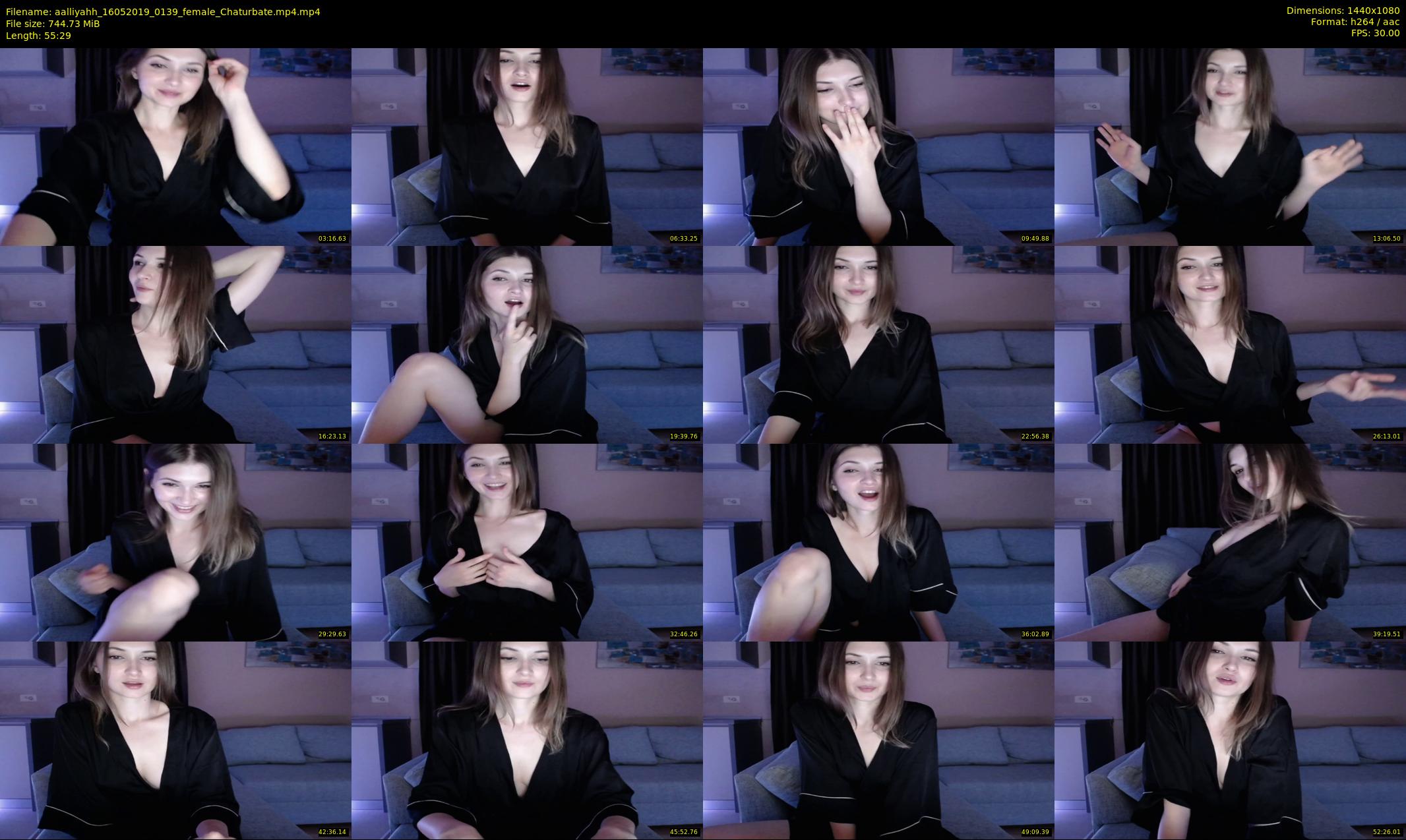 aalliyahh — 56 minute Chaturbate female cam show recording, 1080p, May 16, 2019