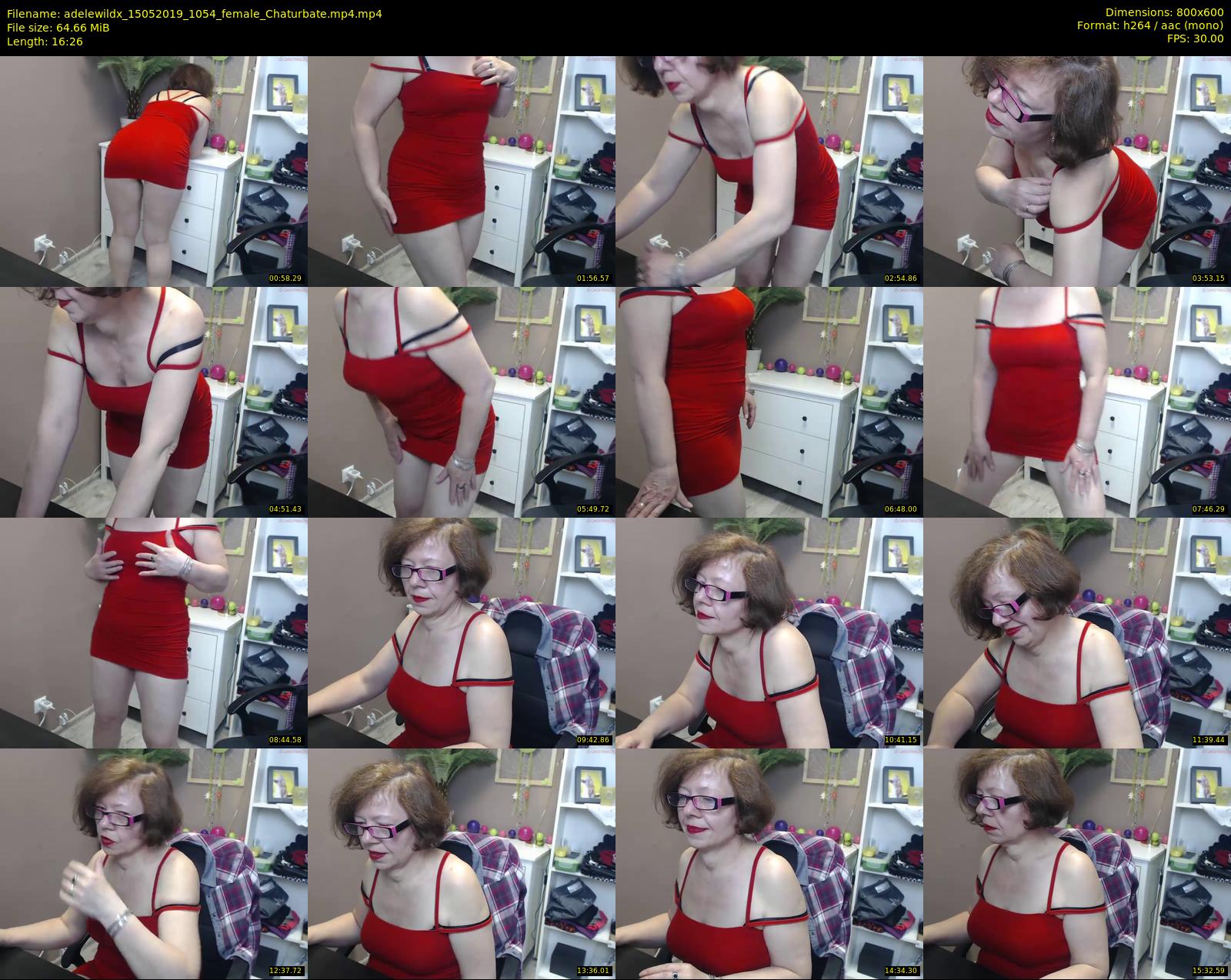 adelewildx — 17 minute Chaturbate female cam show recording, 480p, May 15, 2019