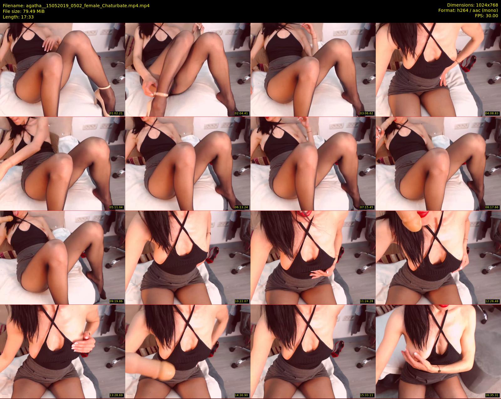 agatha_ — 18 minute Chaturbate female cam show recording, 720p, May 15, 2019