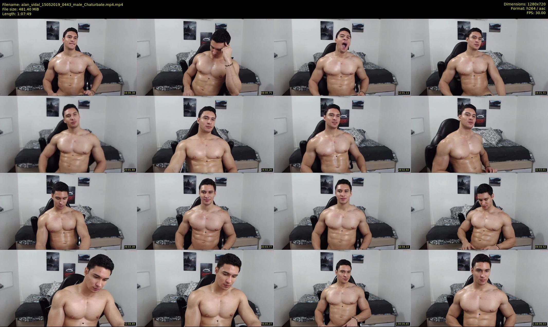 alan_vidal — 68 minute Chaturbate male cam show recording, 720p, May 15, 2019