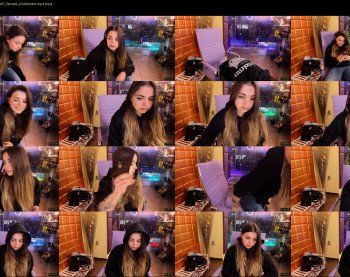 alma_pearl — 9 minute Chaturbate female cam show recording, 4K, May 15, 2019