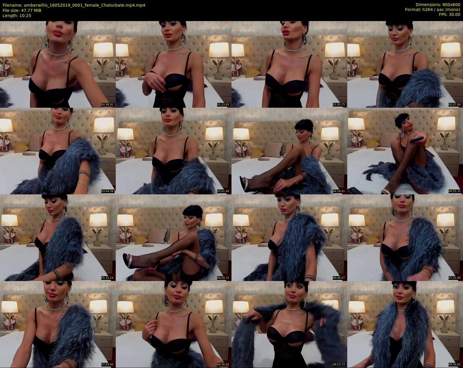 amberwillis — 11 minute Chaturbate female cam show recording, 480p, May 16, 2019