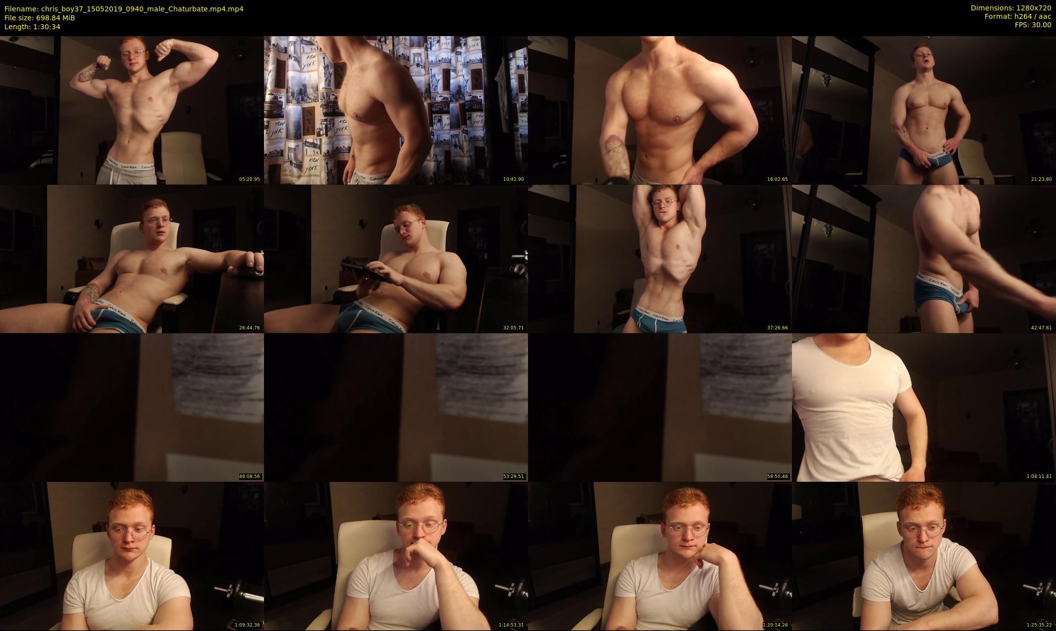 chris_boy37 — 91 minute Chaturbate male cam show recording, 720p, May 15, 2019