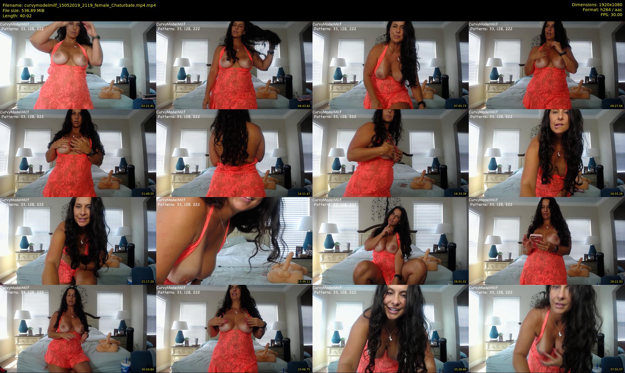 curvymodelmilf — 41 minute Chaturbate female cam show recording, 1080p, May 15, 2019