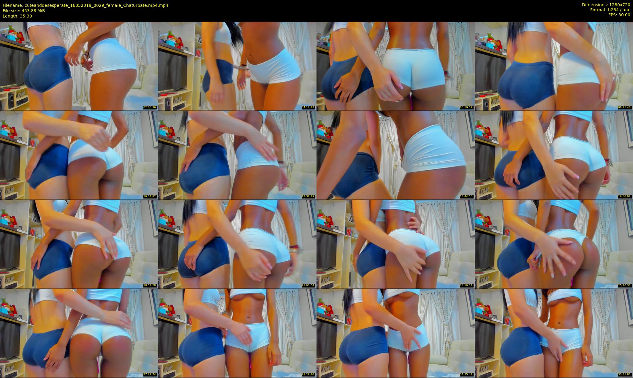 cuteanddesesperate — 36 minute Chaturbate female cam show recording, 720p, May 16, 2019