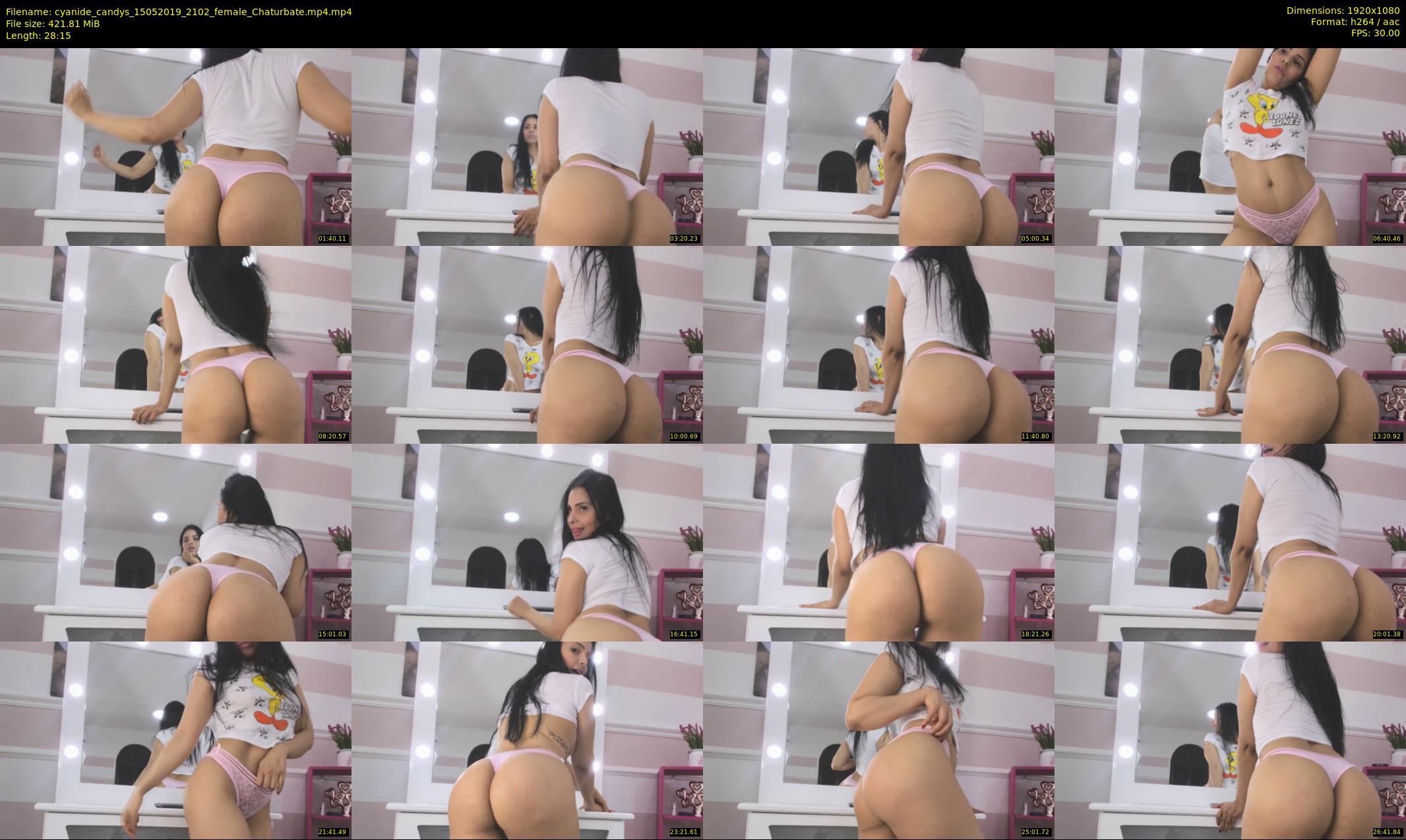 cyanide_candys — 29 minute Chaturbate female cam show recording, 1080p, May 15, 2019