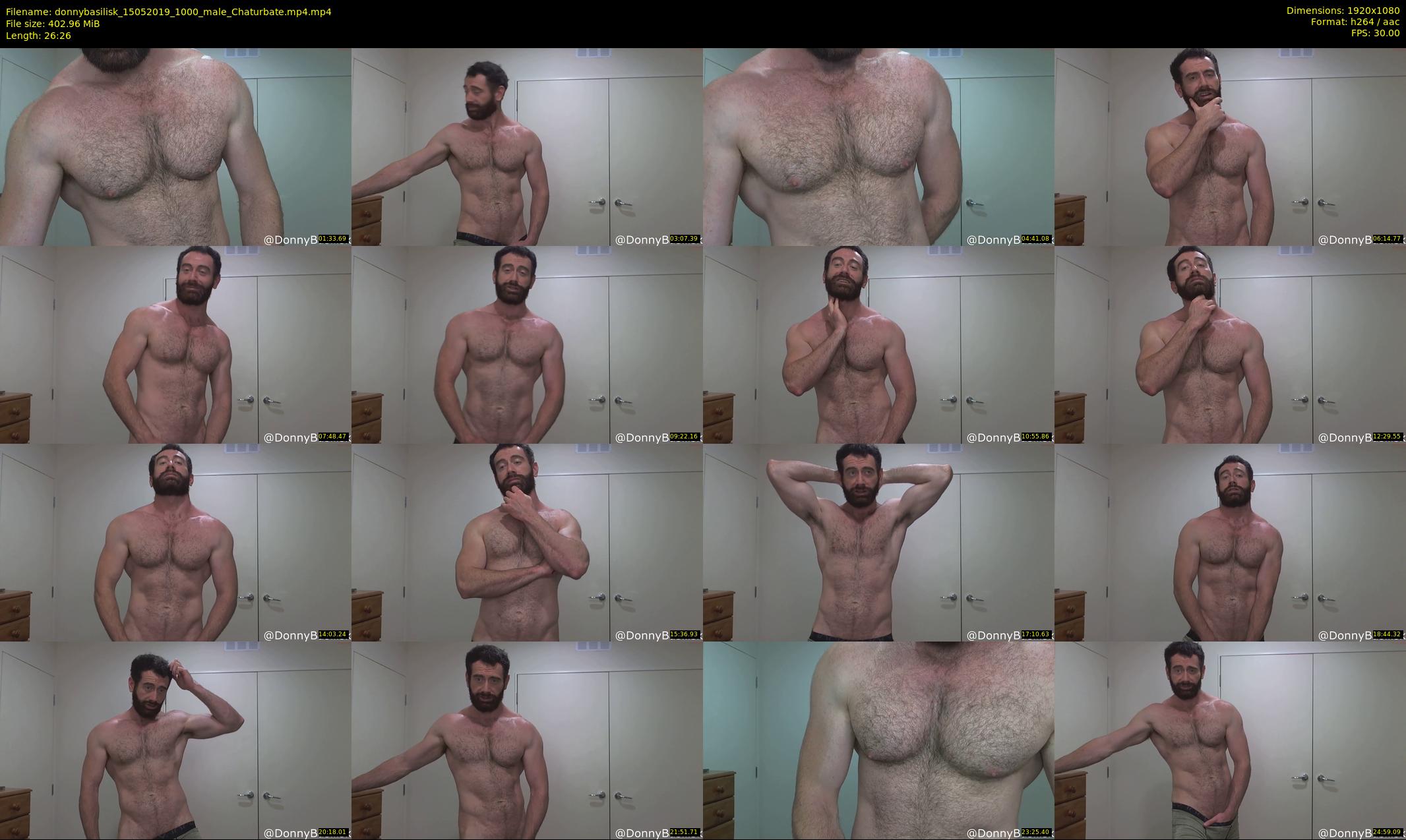 donnybasilisk — 27 minute Chaturbate male cam show recording, 1080p, May 15, 2019