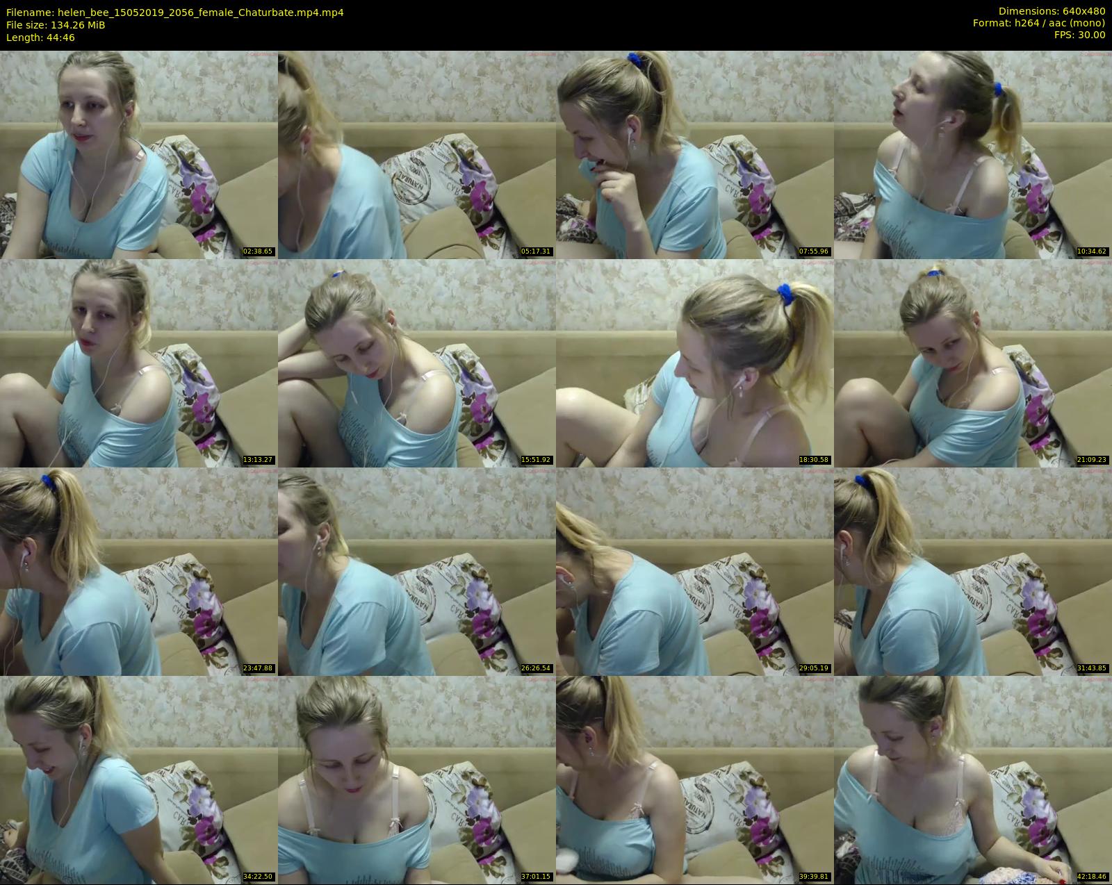 helen_bee — 45 minute Chaturbate female cam show recording, 480p, May 15, 2019