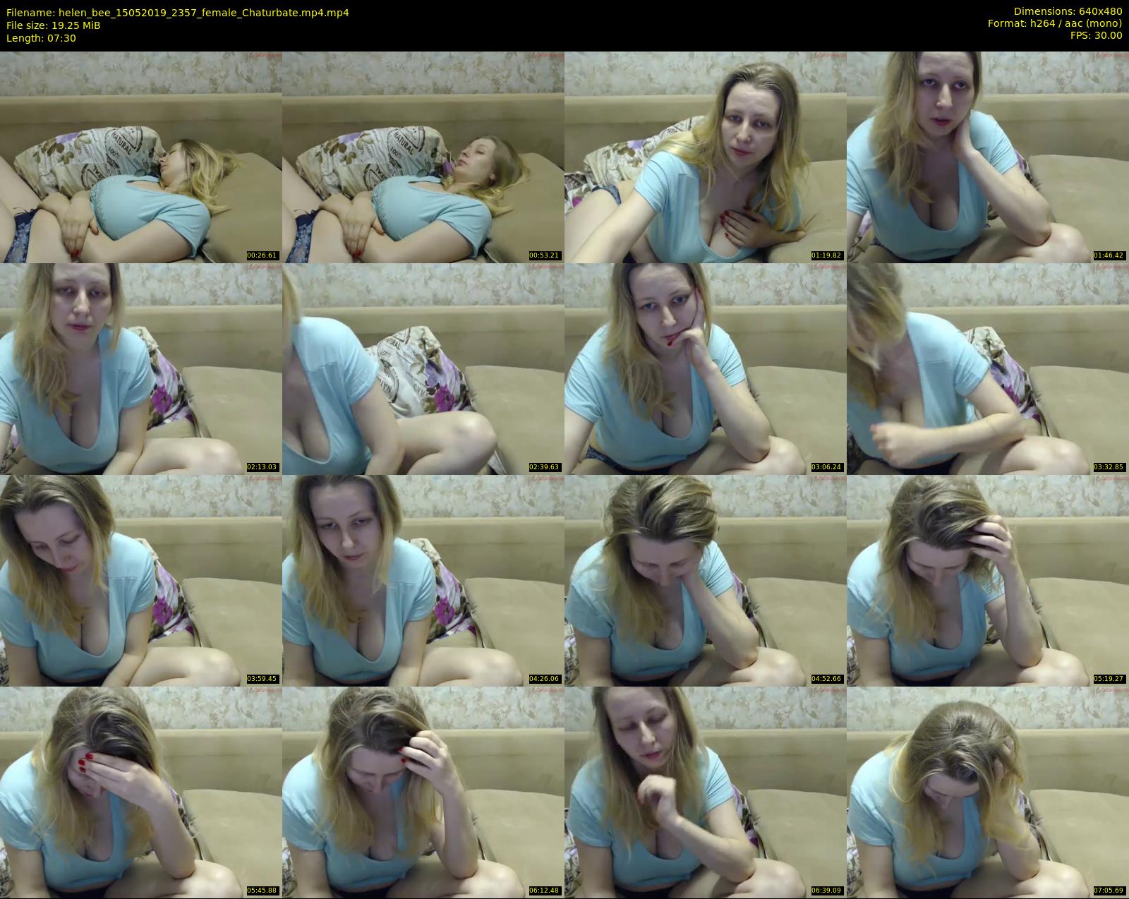 helen_bee — 8 minute Chaturbate female cam show recording, 480p, May 15, 2019
