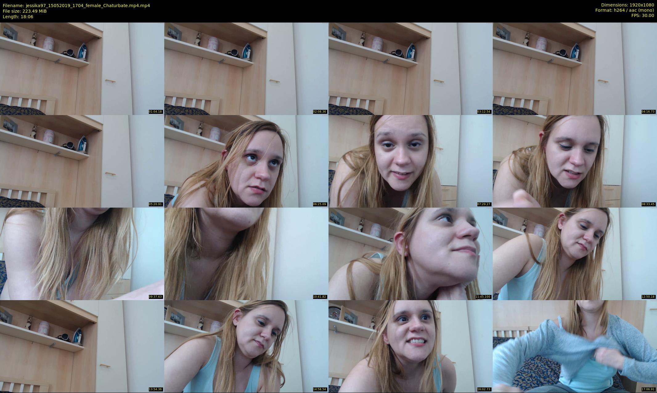 jessika97 — 19 minute Chaturbate female cam show recording, 1080p, May 15, 2019
