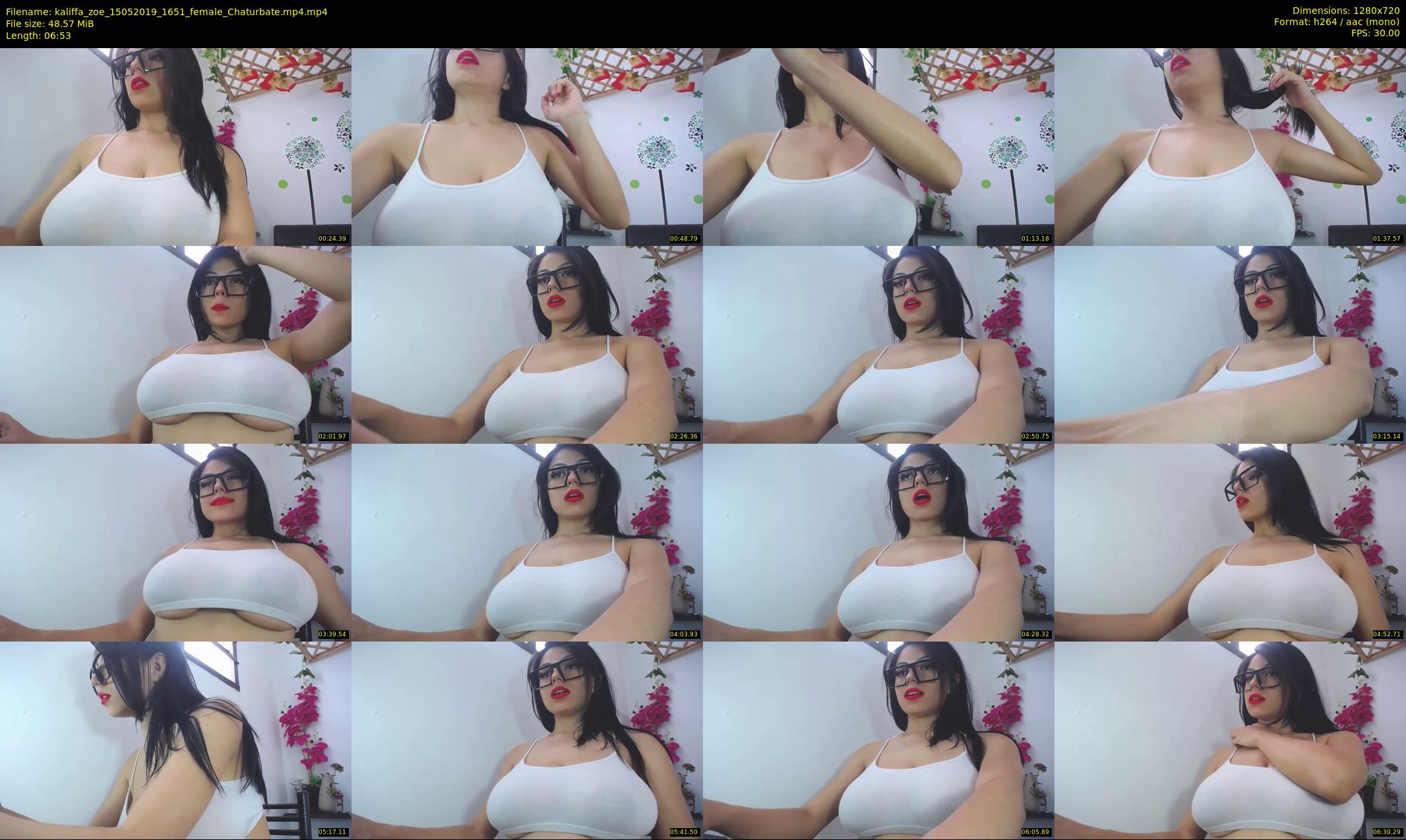 kaliffa_zoe — 7 minute Chaturbate female cam show recording, 720p, May 15, 2019