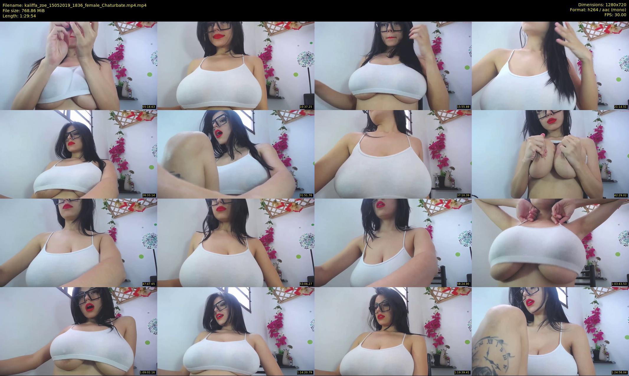 kaliffa_zoe — 90 minute Chaturbate female cam show recording, 720p, May 15, 2019