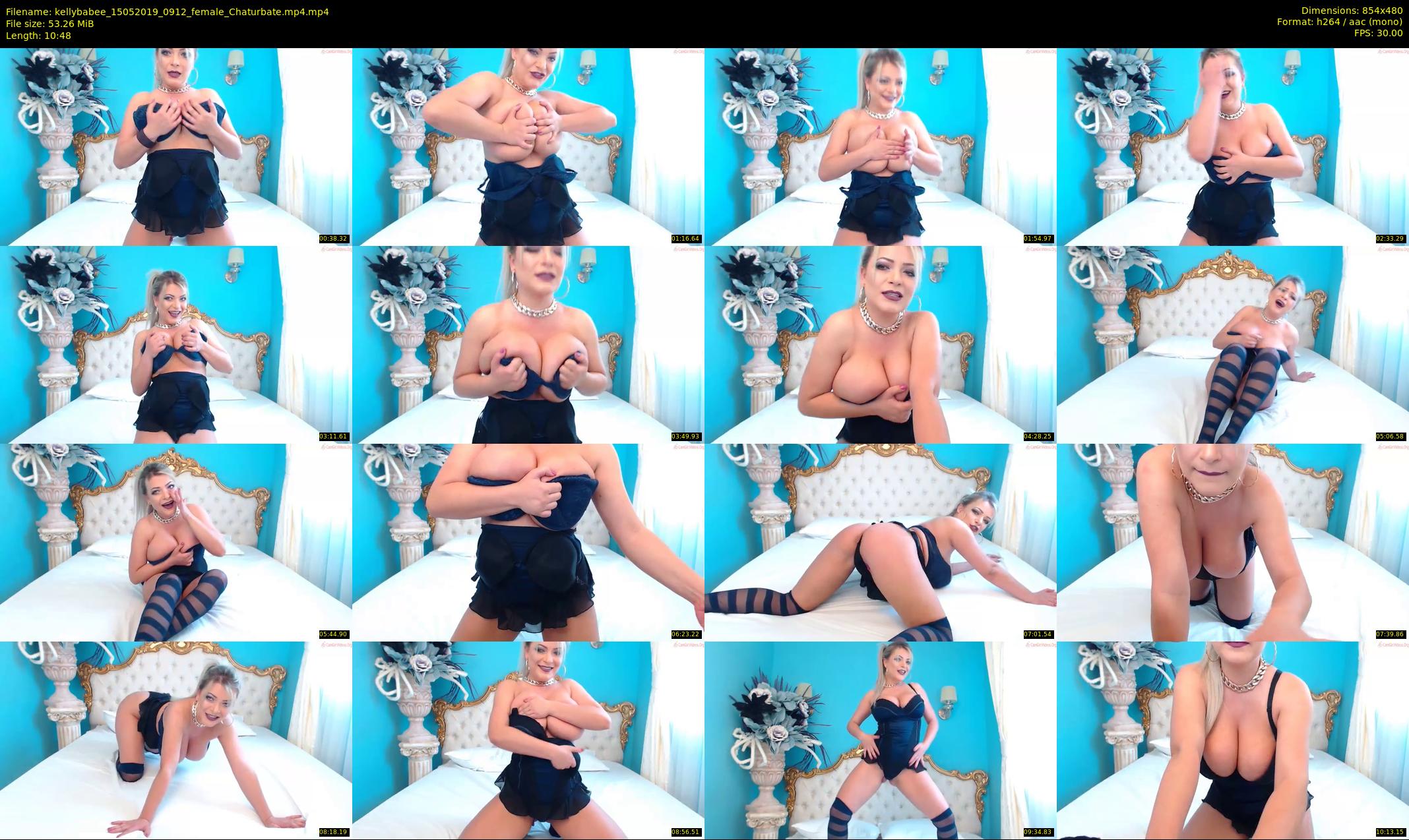 kellybabee — 11 minute Chaturbate female cam show recording, 480p, May 15, 2019
