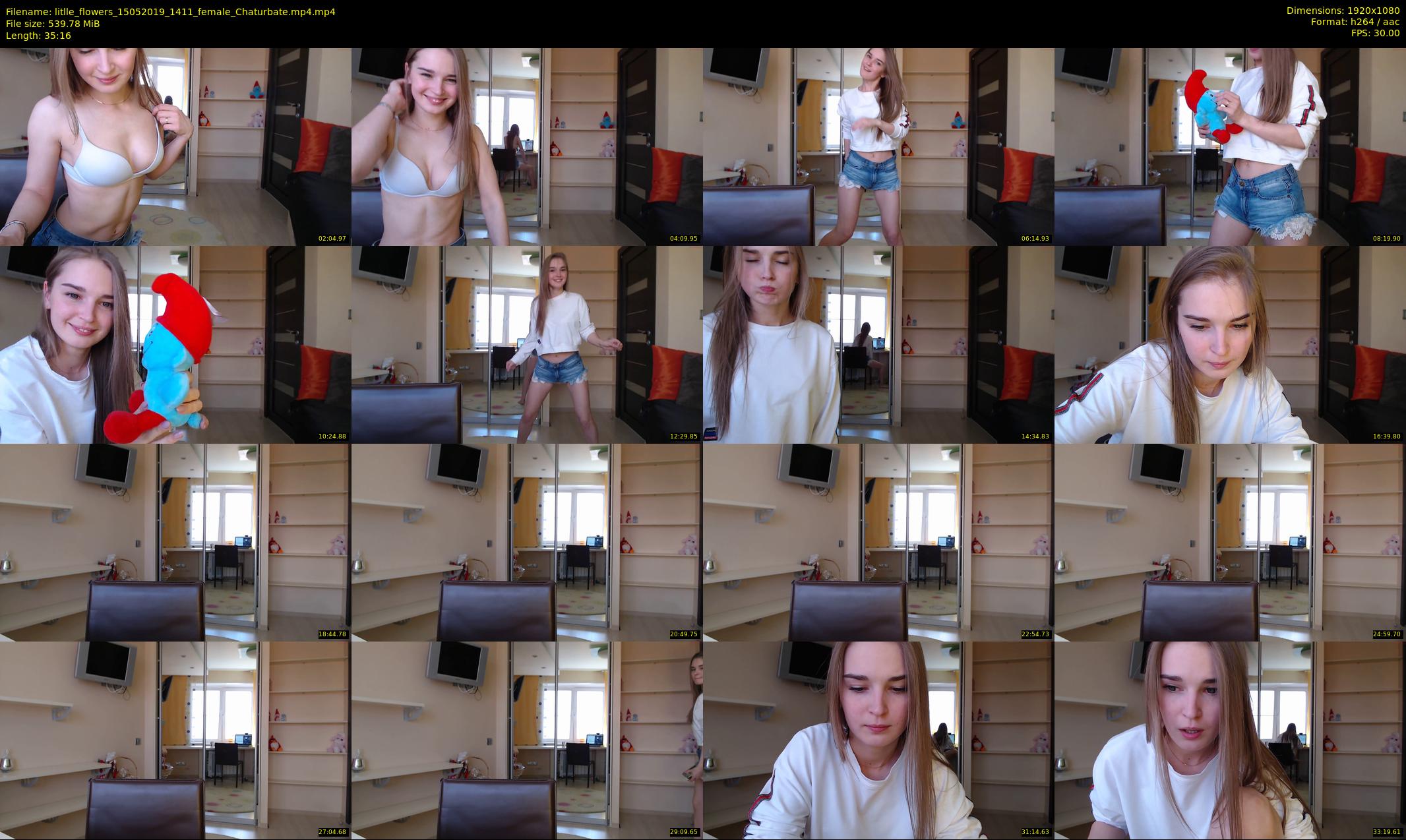 litlle_flowers — 36 minute Chaturbate female cam show recording, 1080p, May 15, 2019