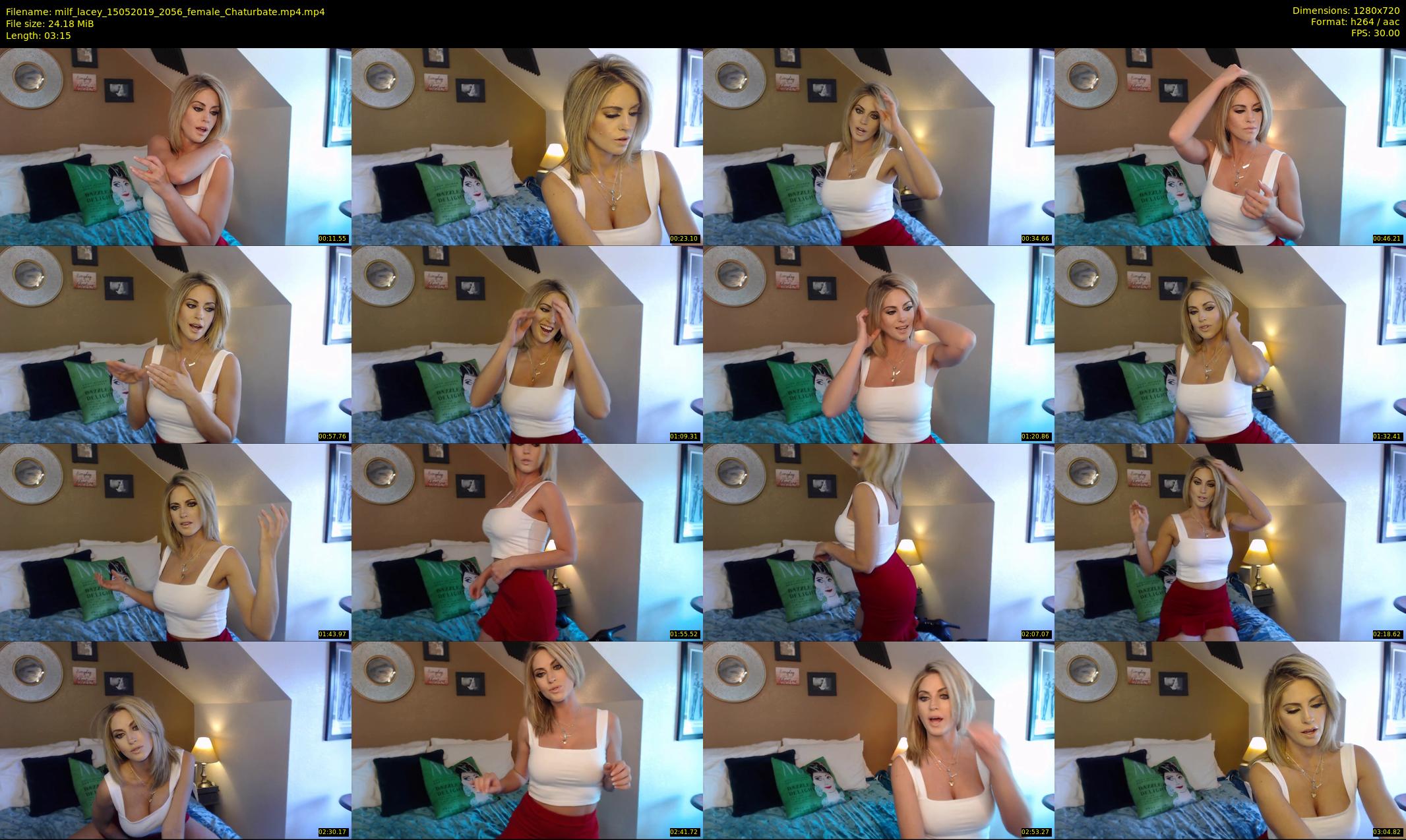 milf_lacey — 4 minute Chaturbate female cam show recording, 720p, May 15, 2019