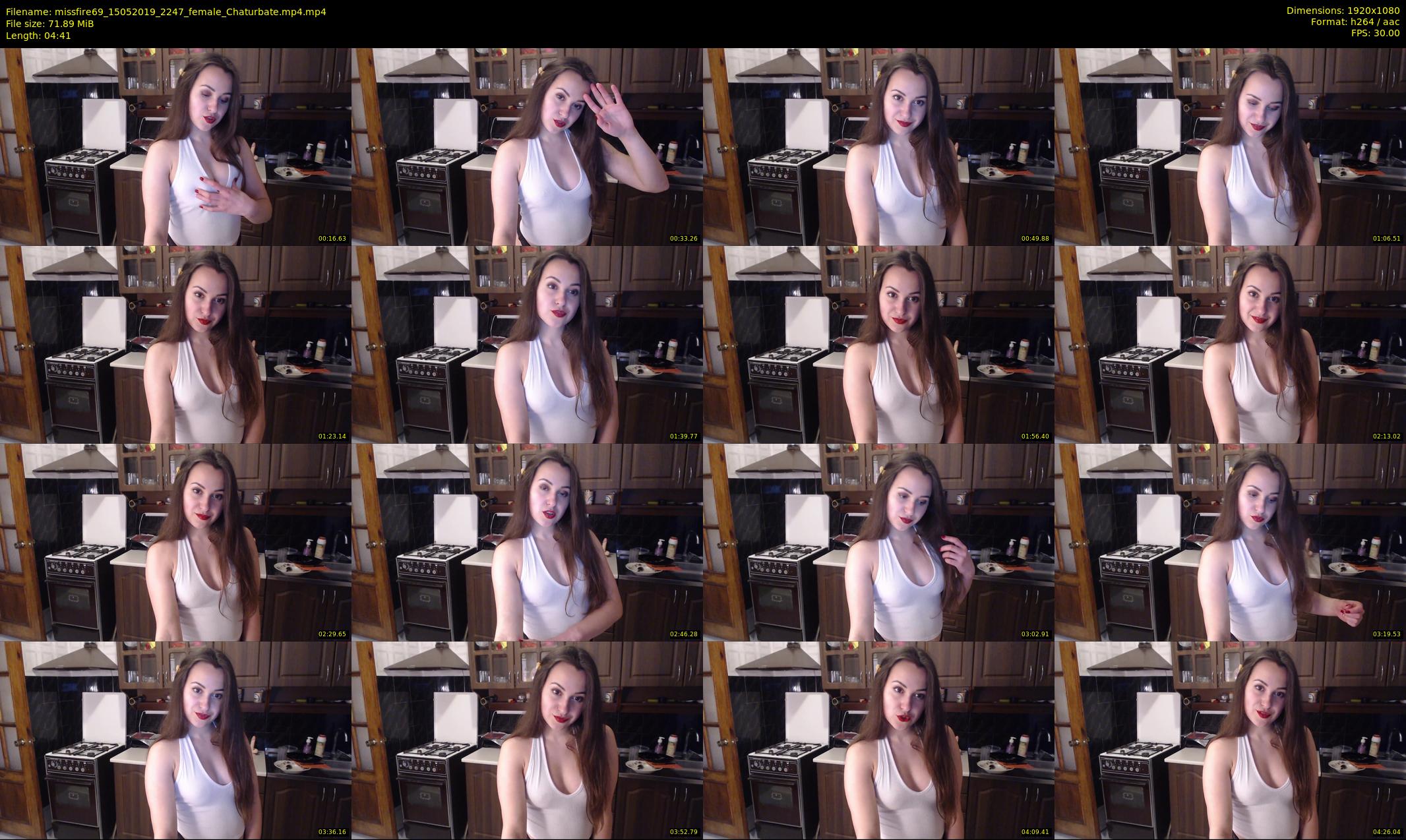missfire69 — 5 minute Chaturbate female cam show recording, 1080p, May 15, 2019
