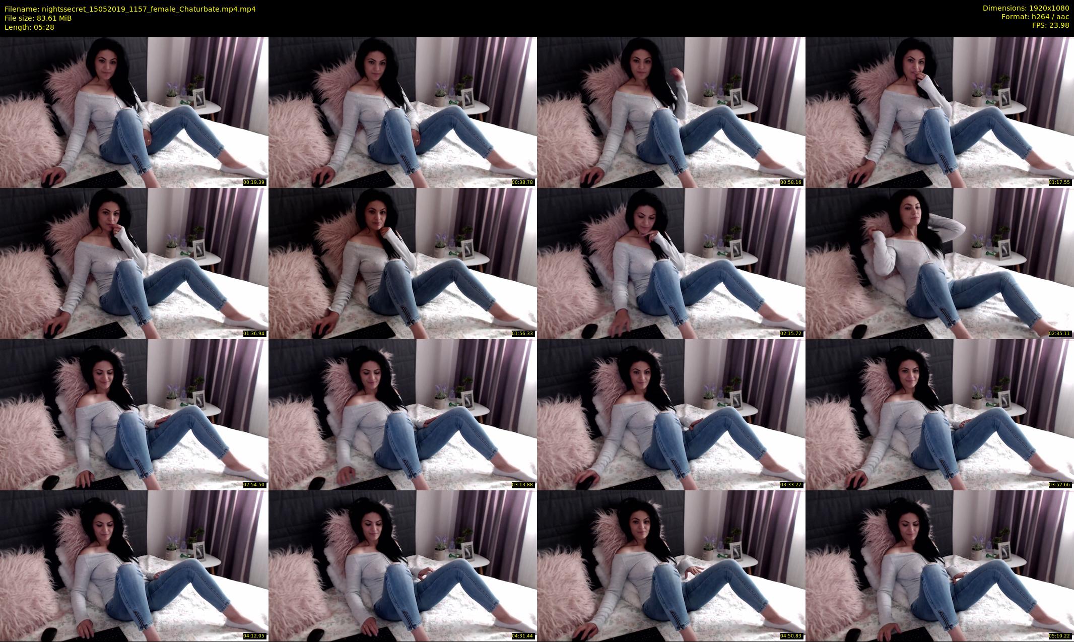 nightssecret — 6 minute Chaturbate female cam show recording, 1080p, May 15, 2019