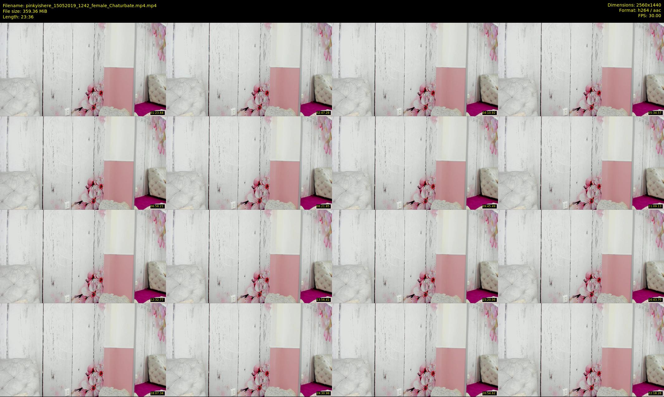 pinkyishere — 24 minute Chaturbate female cam show recording, 1080p, May 15, 2019