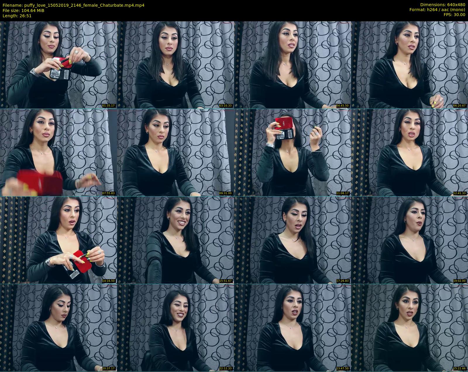 puffy_love — 27 minute Chaturbate female cam show recording, 480p, May 15, 2019