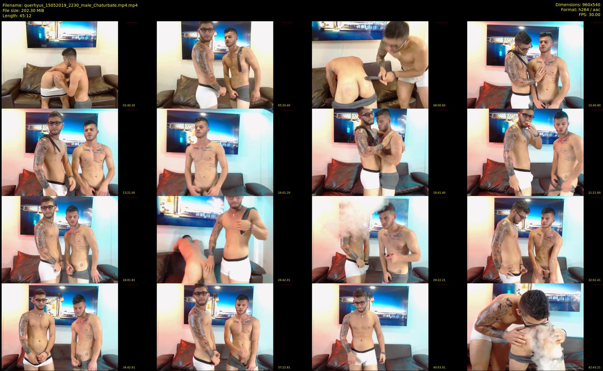 querhyus — 46 minute Chaturbate male cam show recording, 480p, May 15, 2019