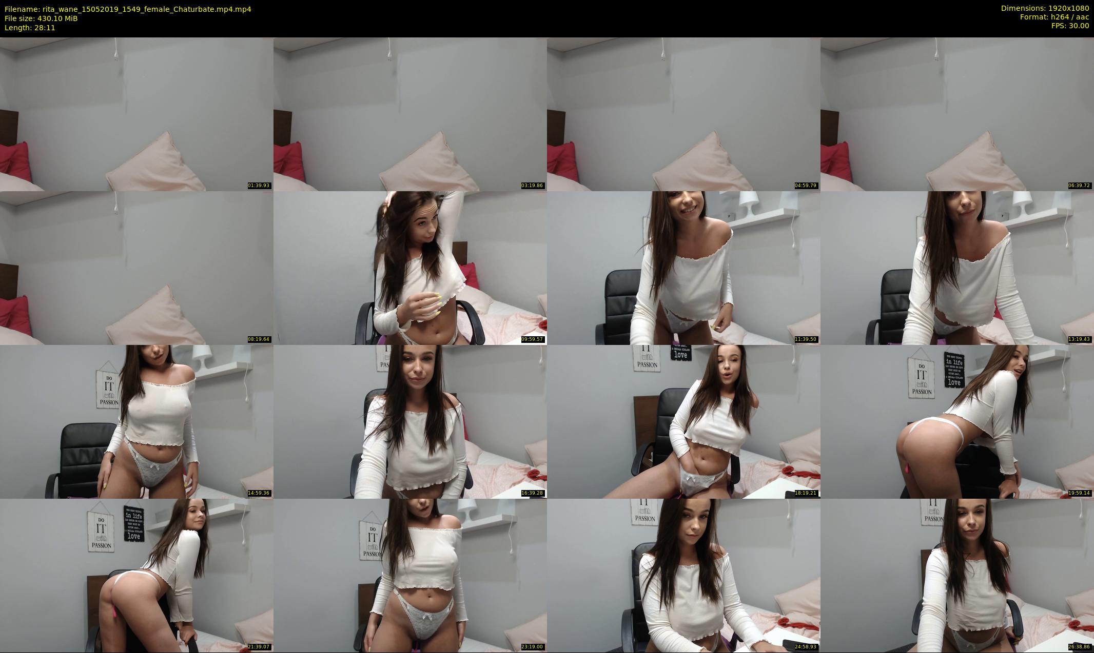 rita_wane — 29 minute Chaturbate female cam show recording, 1080p, May 15, 2019