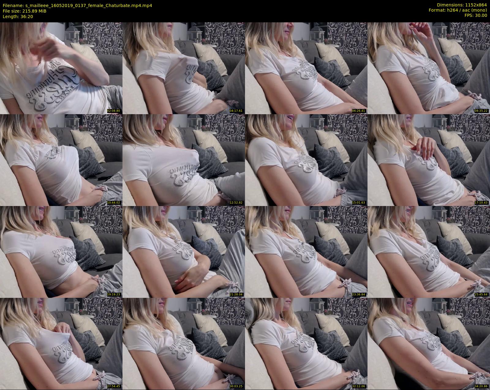 s_mailleee — 37 minute Chaturbate female cam show recording, 720p, May 16, 2019