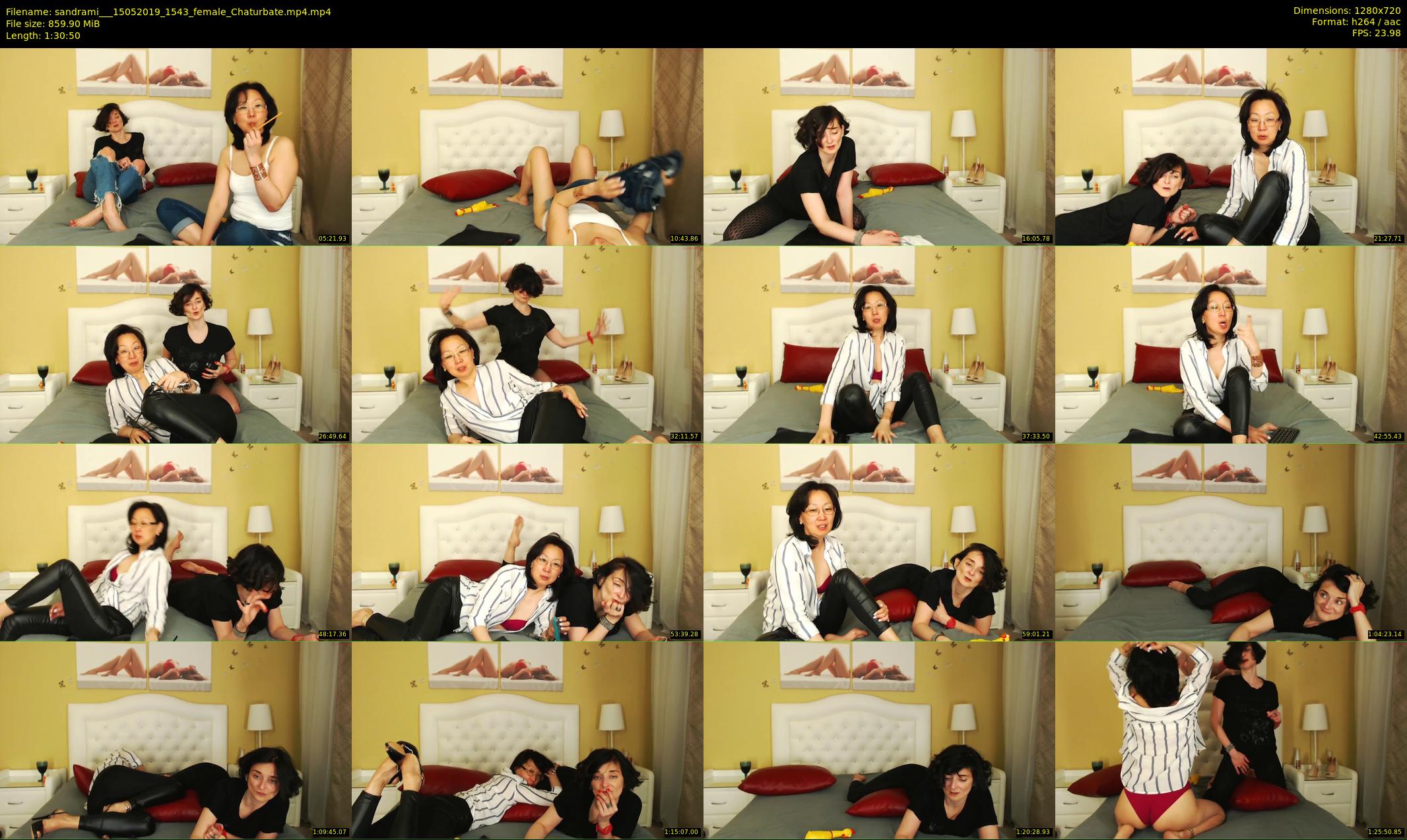 sandrami__ — 91 minute Chaturbate female cam show recording, 720p, May 15, 2019