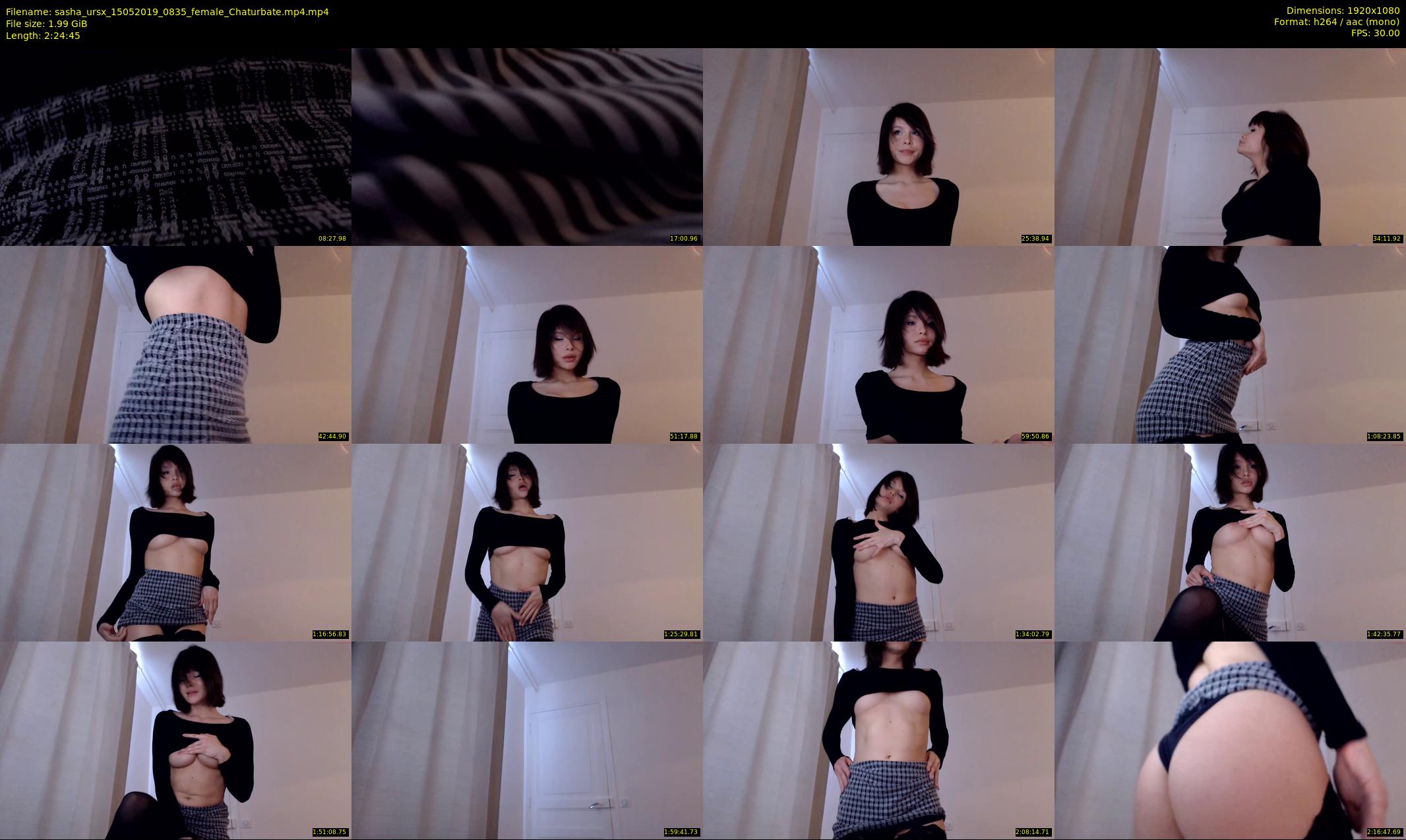 sasha_ursx — 145 minute Chaturbate female cam show recording, 1080p, May 15, 2019