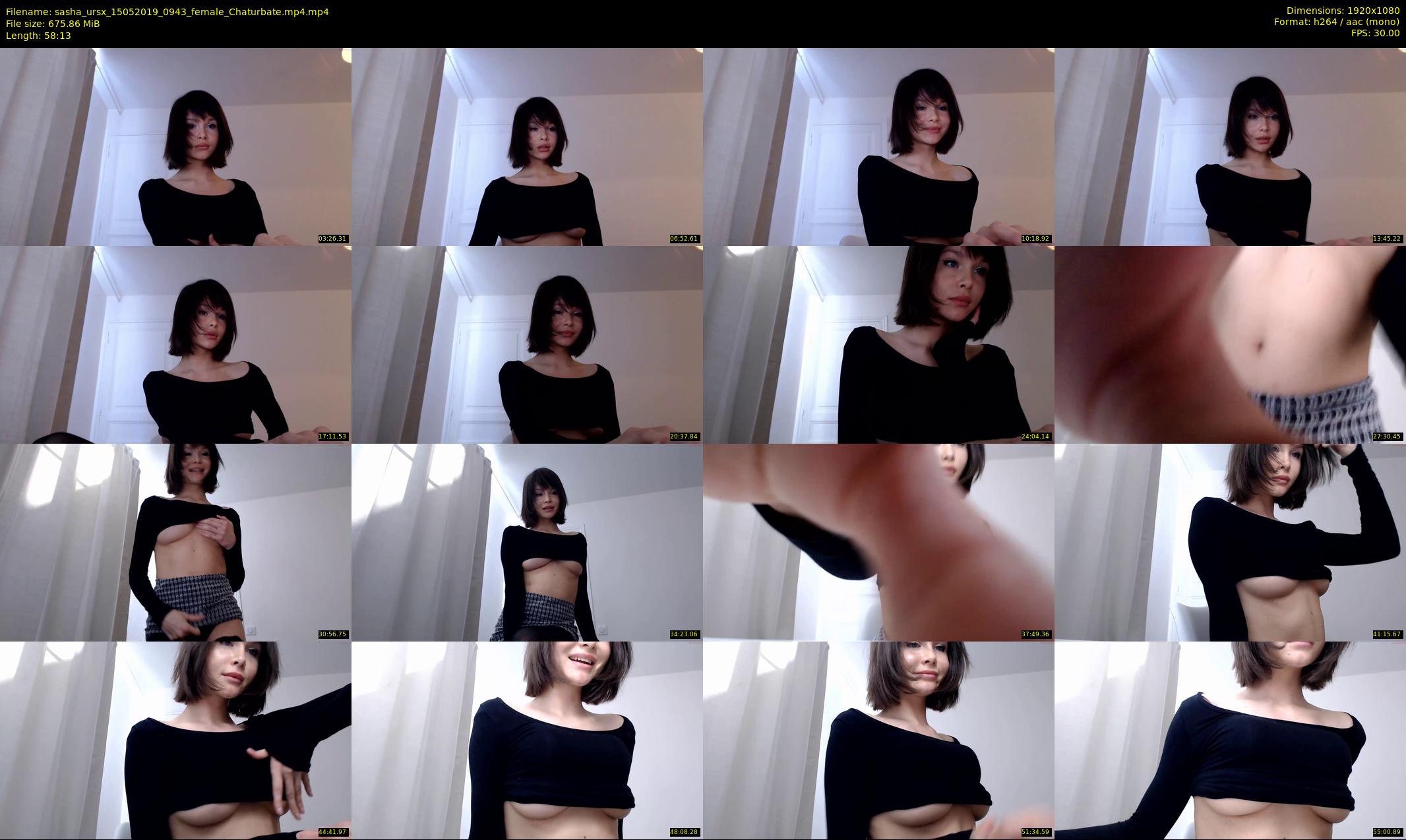 sasha_ursx — 59 minute Chaturbate female cam show recording, 1080p, May 15, 2019