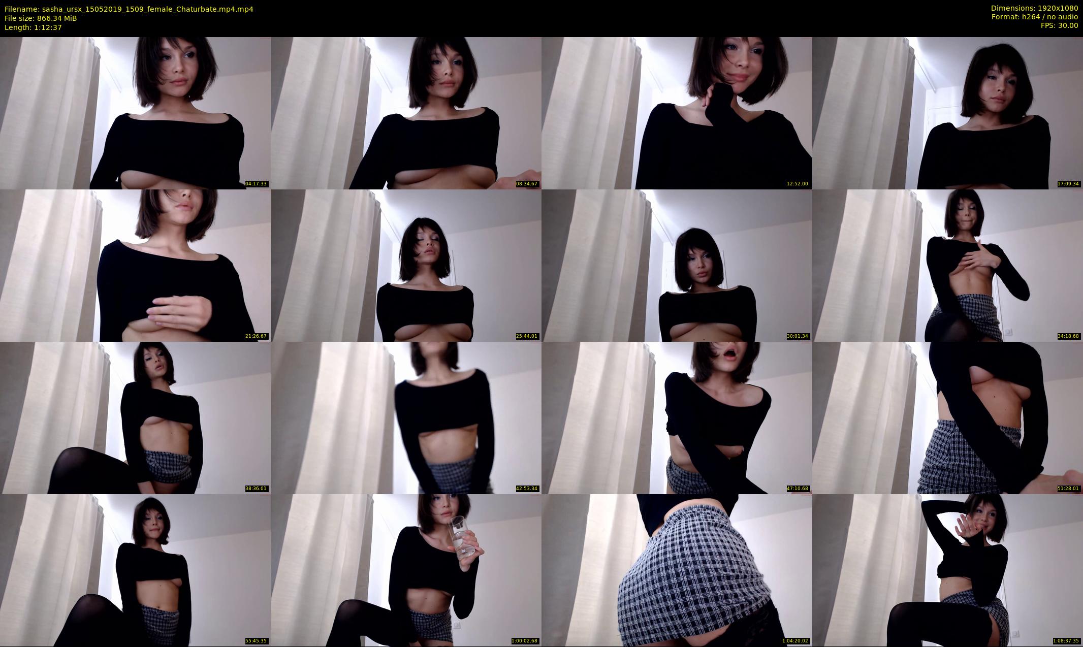 sasha_ursx — 73 minute Chaturbate female cam show recording, 1080p, May 15, 2019