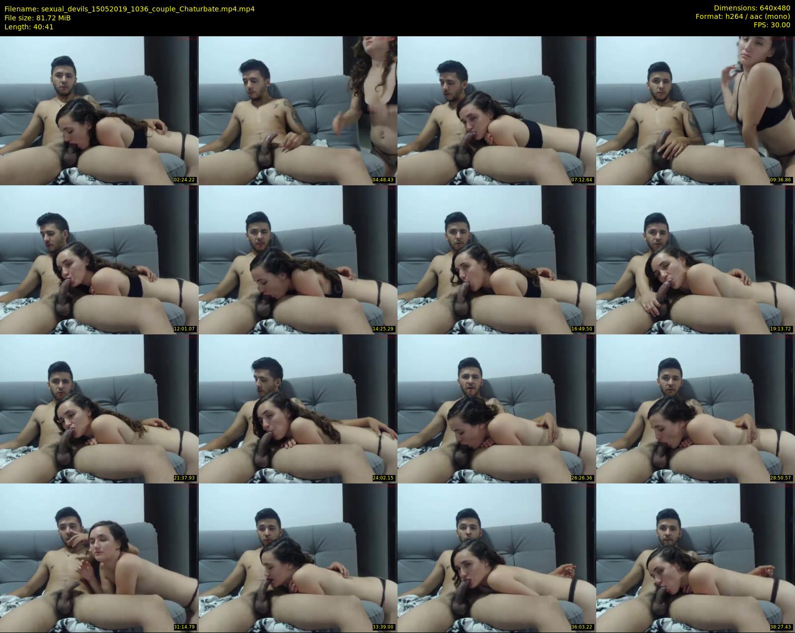 sexual_devils — 41 minute Chaturbate couple cam show recording, 480p, May 15, 2019