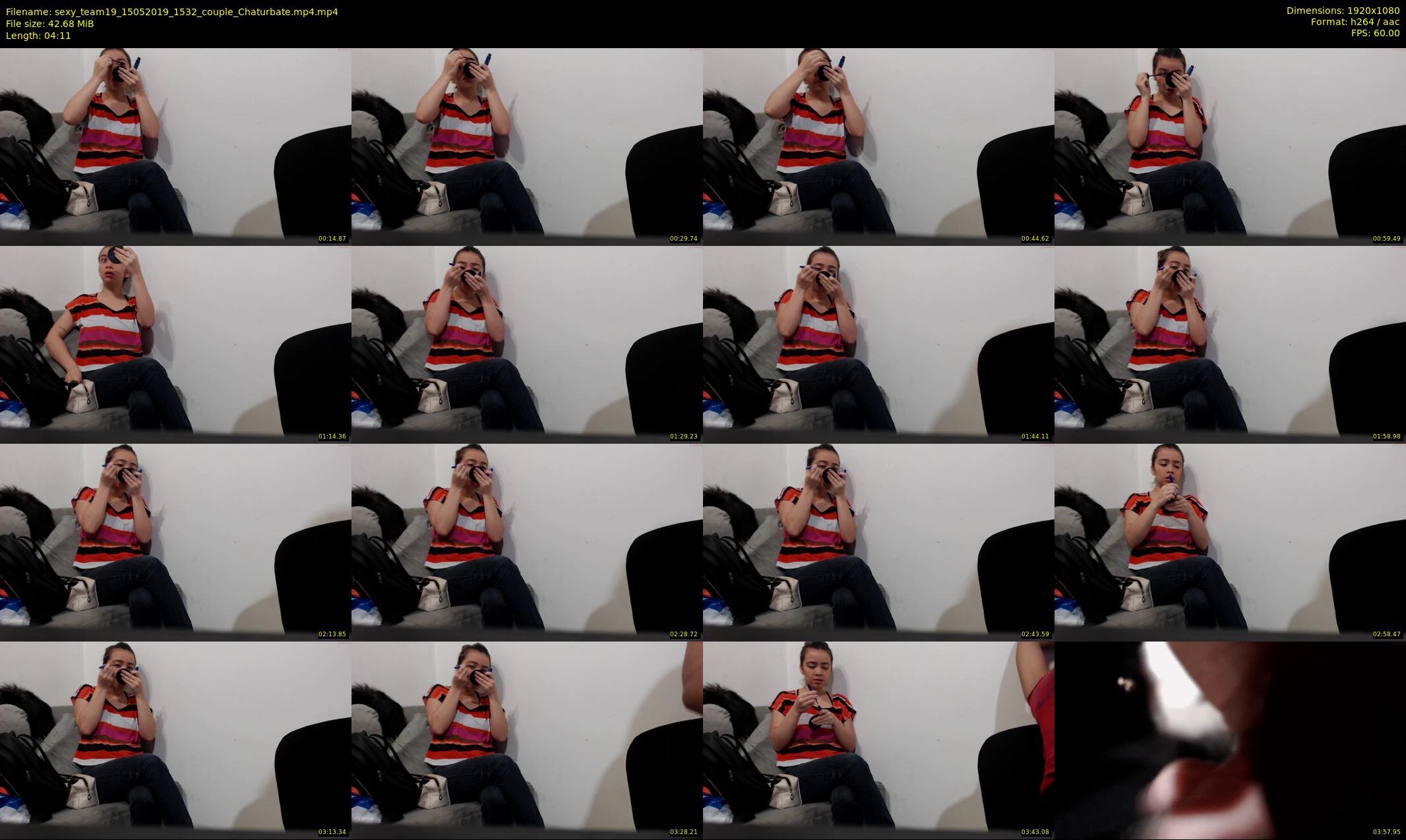 sexy_team19 — 5 minute Chaturbate female cam show recording, 1080p, May 15, 2019