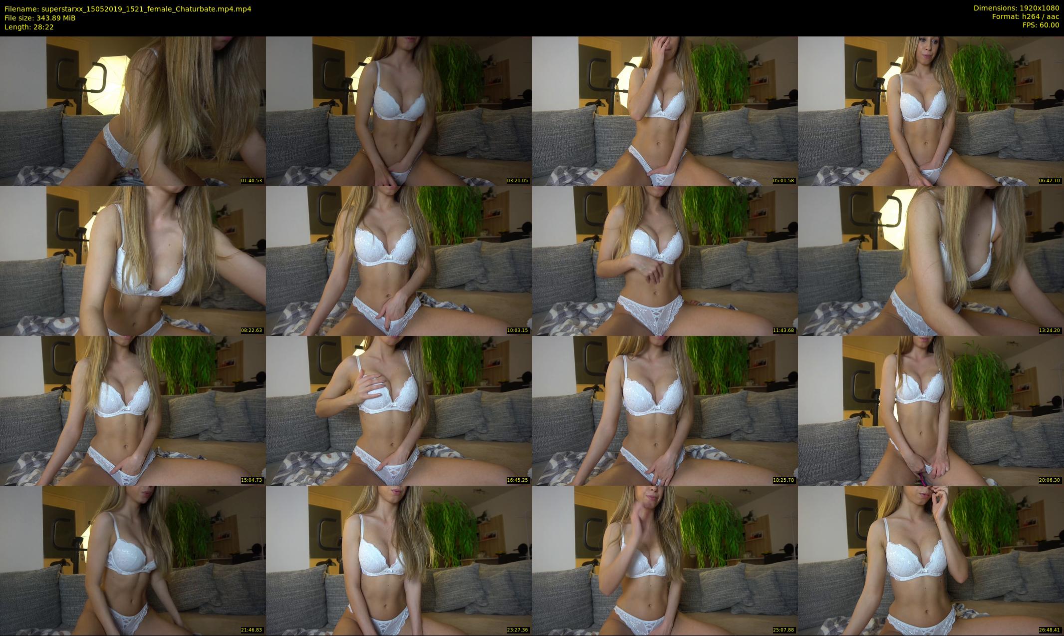 superstarxx — 29 minute Chaturbate female cam show recording, 1080p, May 15, 2019
