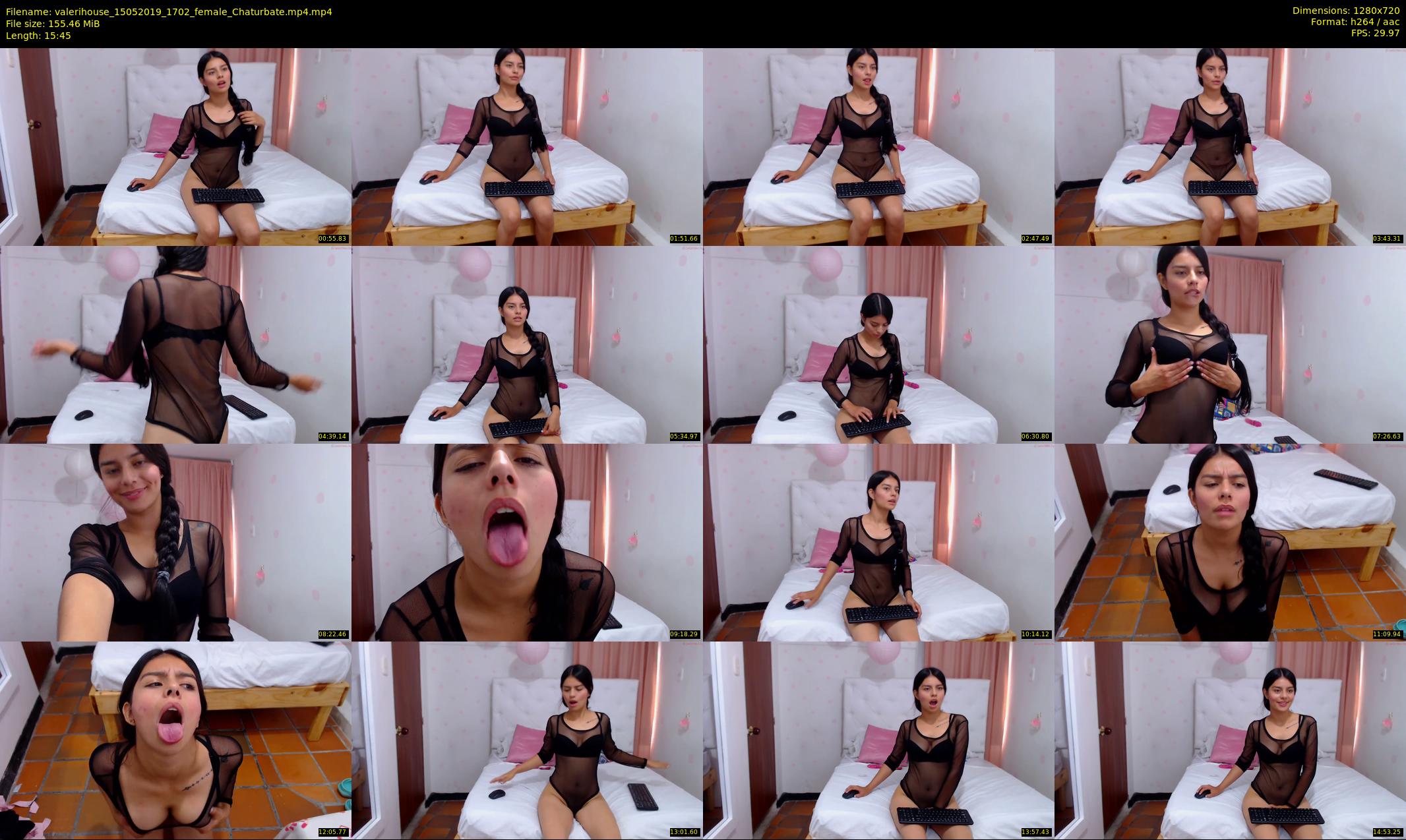 valerihouse — 16 minute Chaturbate female cam show recording, 720p, May 15, 2019