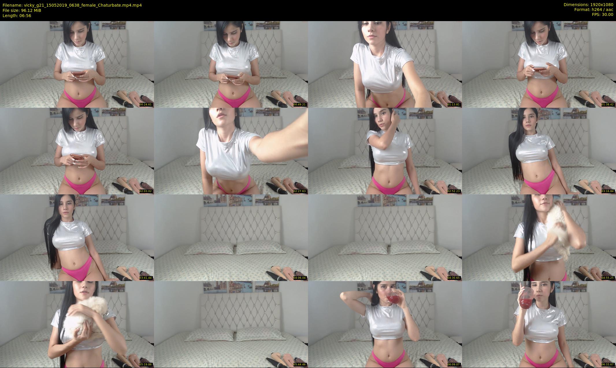 vicky_g21 — 7 minute Chaturbate female cam show recording, 1080p, May 15, 2019