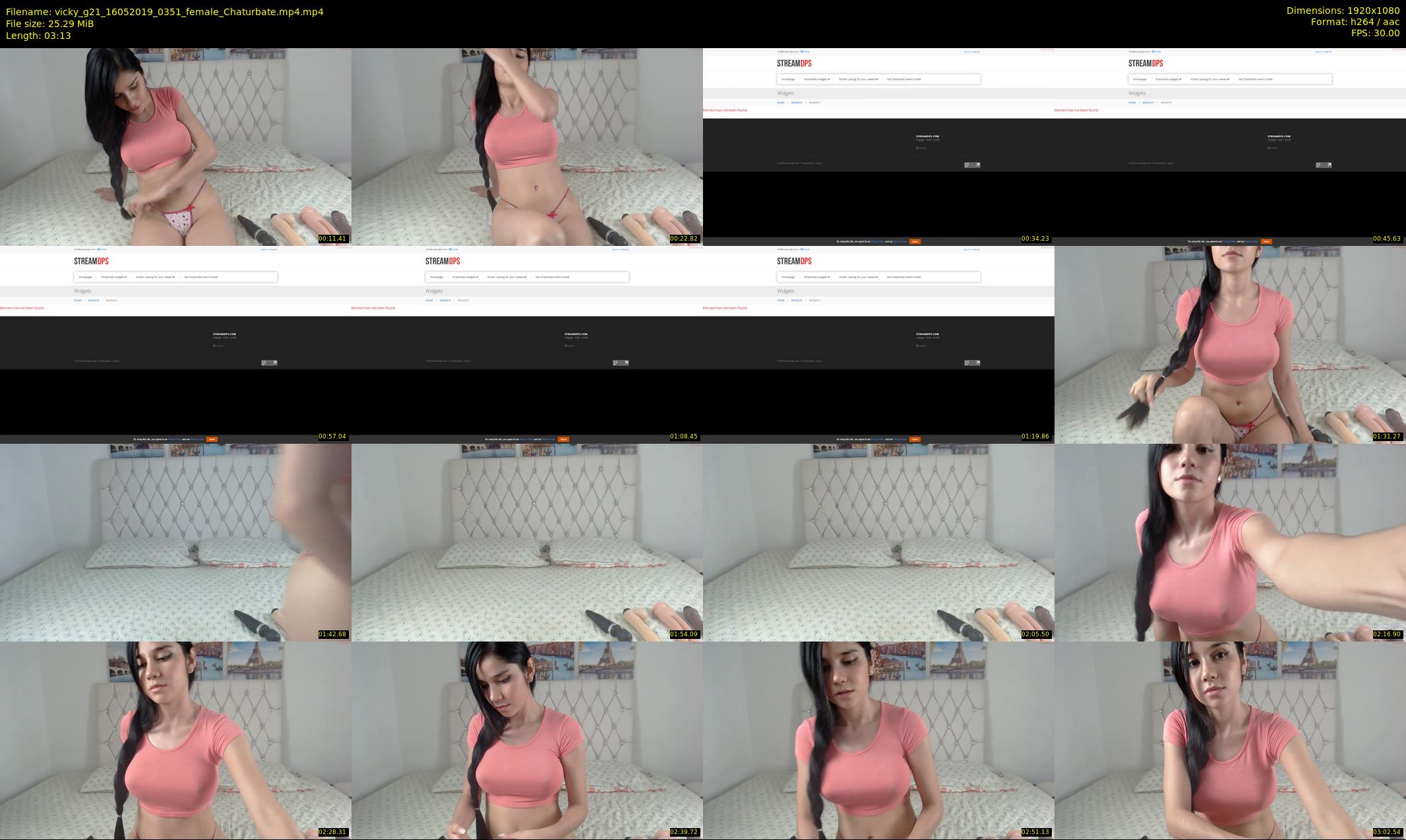 vicky_g21 — 4 minute Chaturbate female cam show recording, 1080p, May 16, 2019