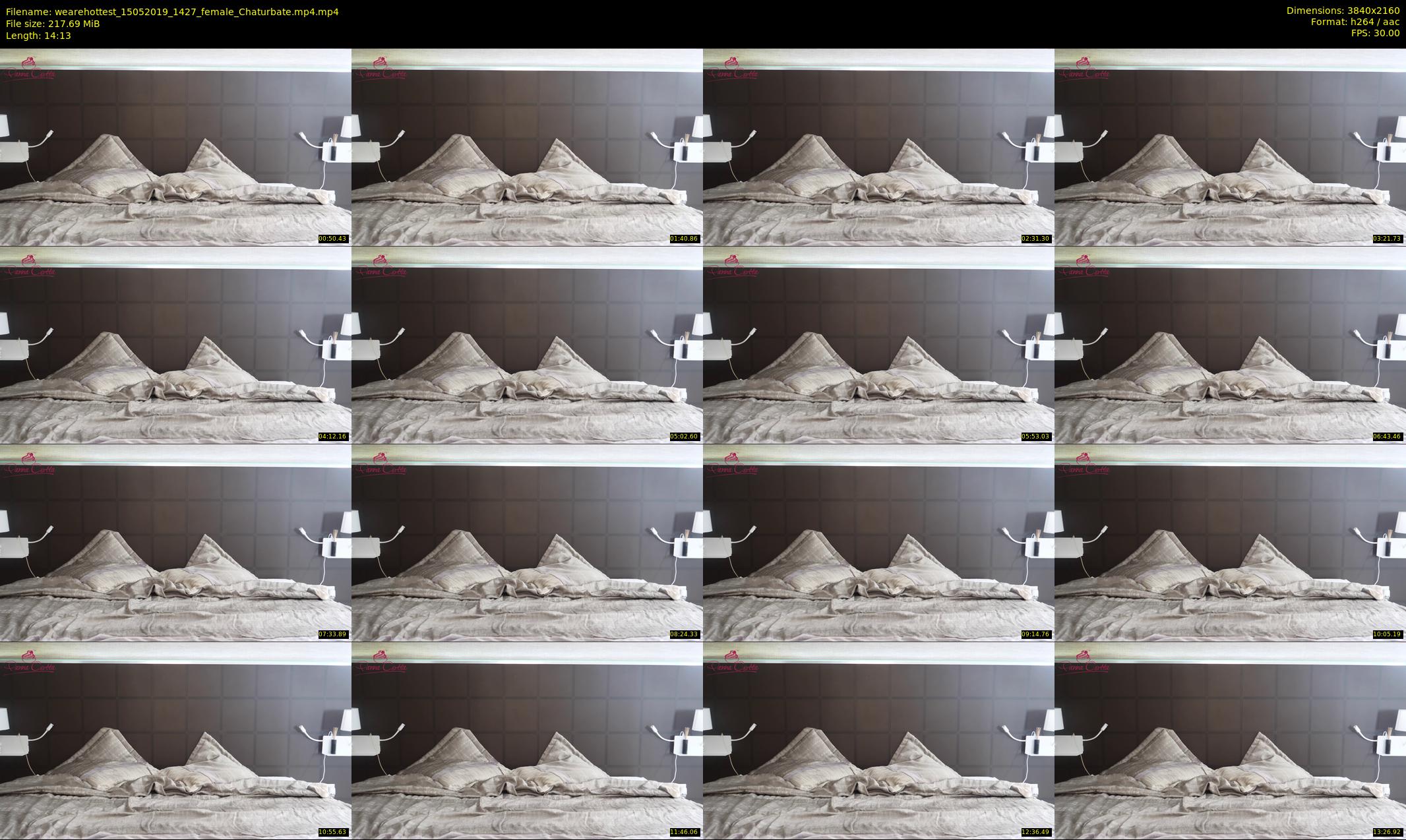 wearehottest — 15 minute Chaturbate couple cam show recording, 4K, May 15, 2019