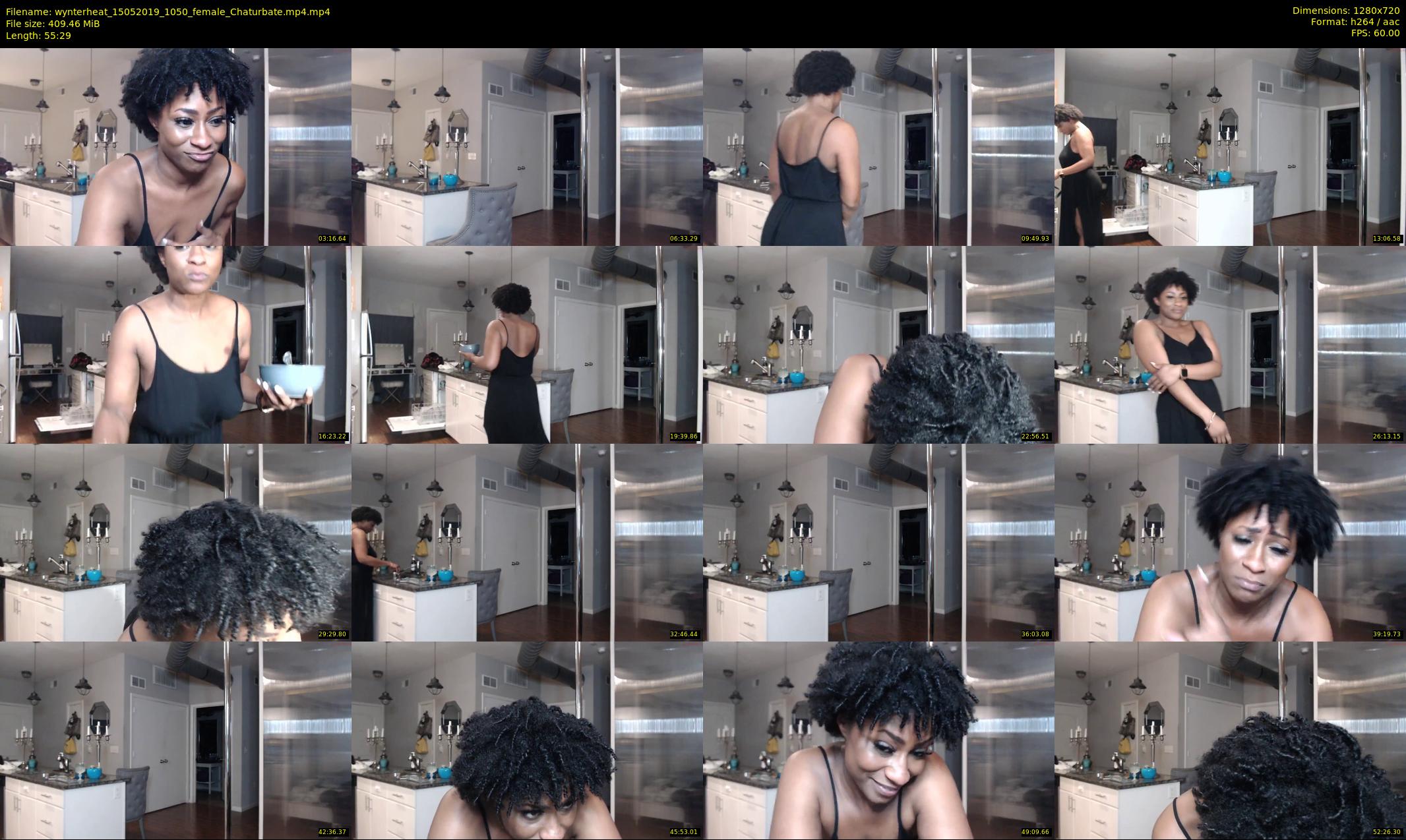 wynterheat — 56 minute Chaturbate female cam show recording, 720p, May 15, 2019